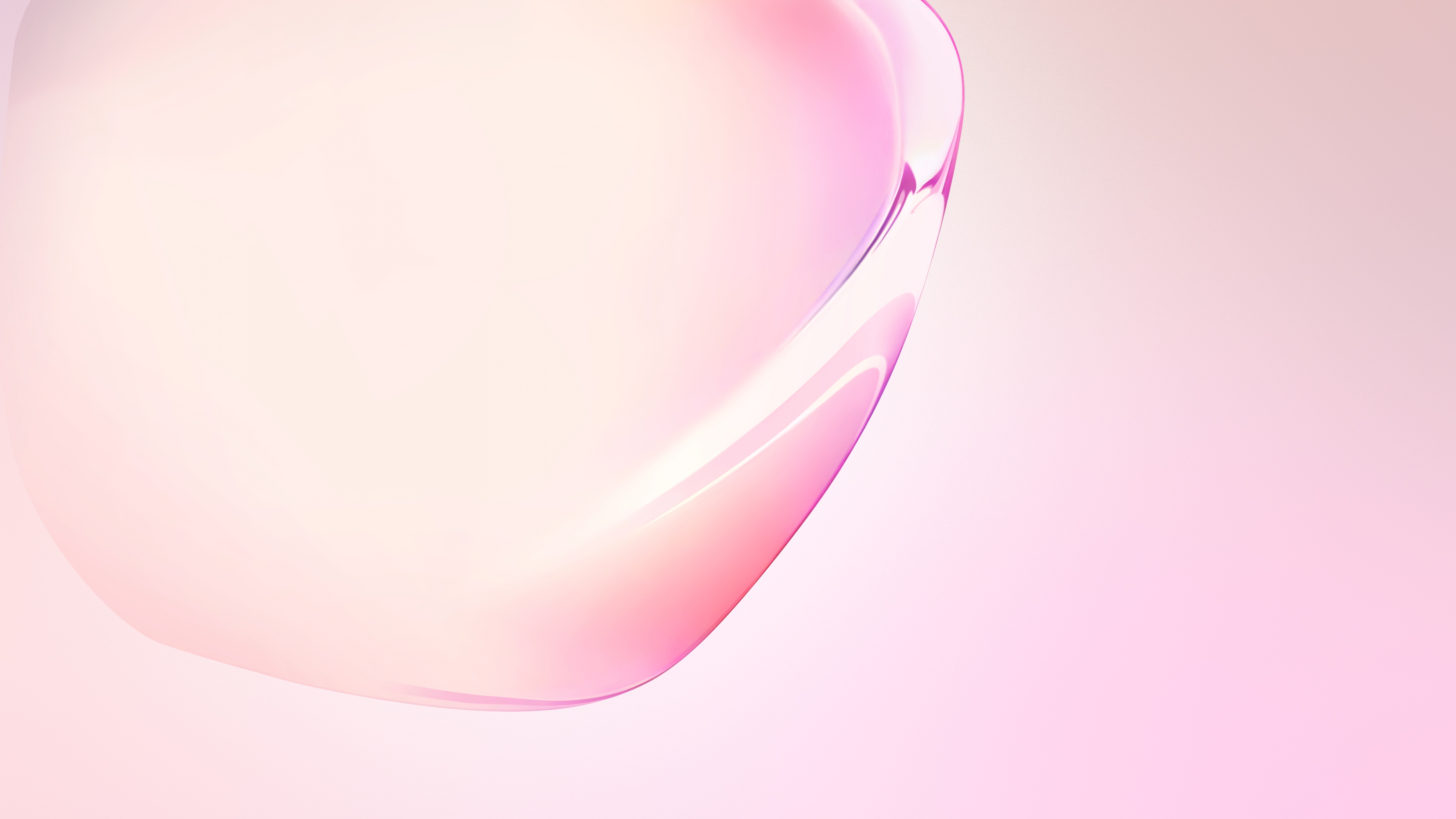 Samsung Galaxy Note10 Wallpaper 4K, Bubble, Pink, Stock