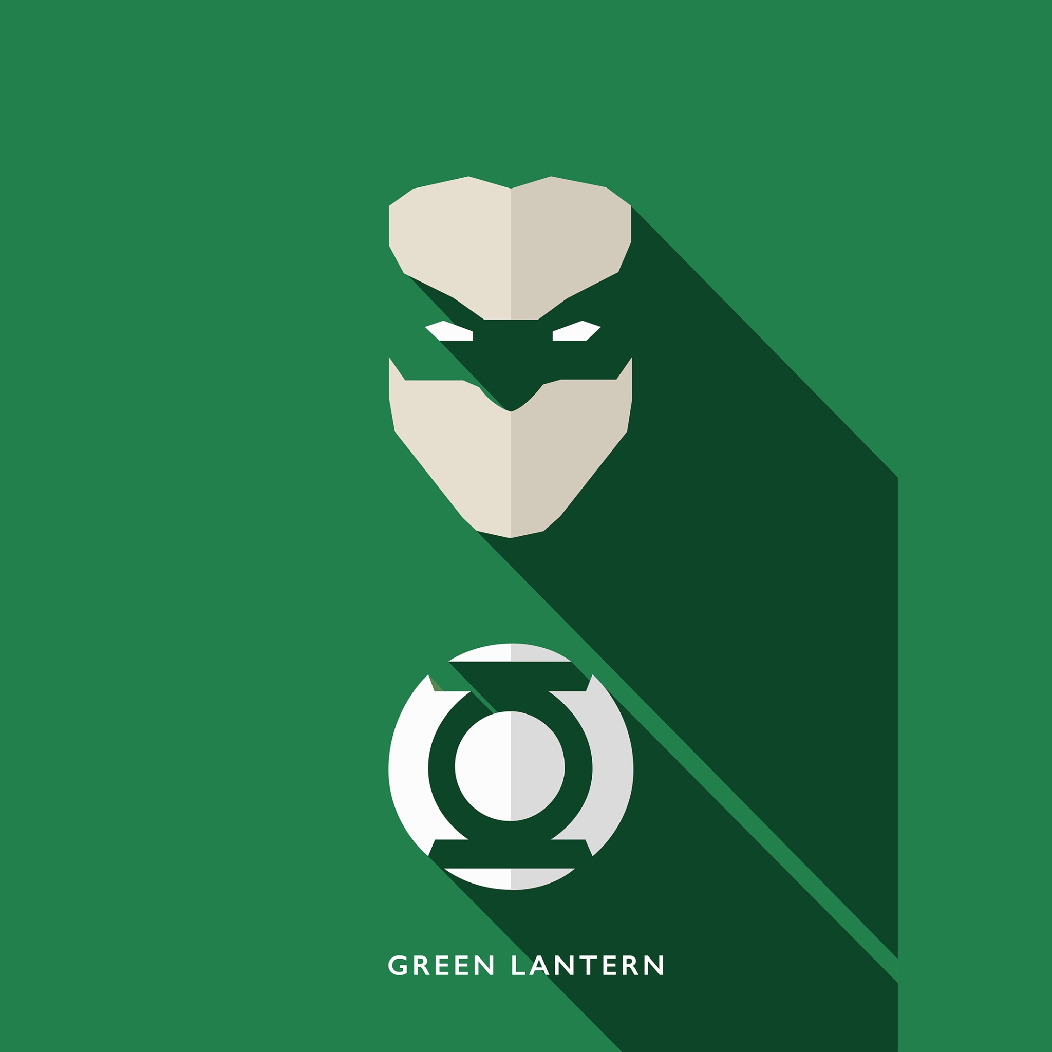 Wallpaper 4k Green Lantern Minimalism 4k Wallpaper