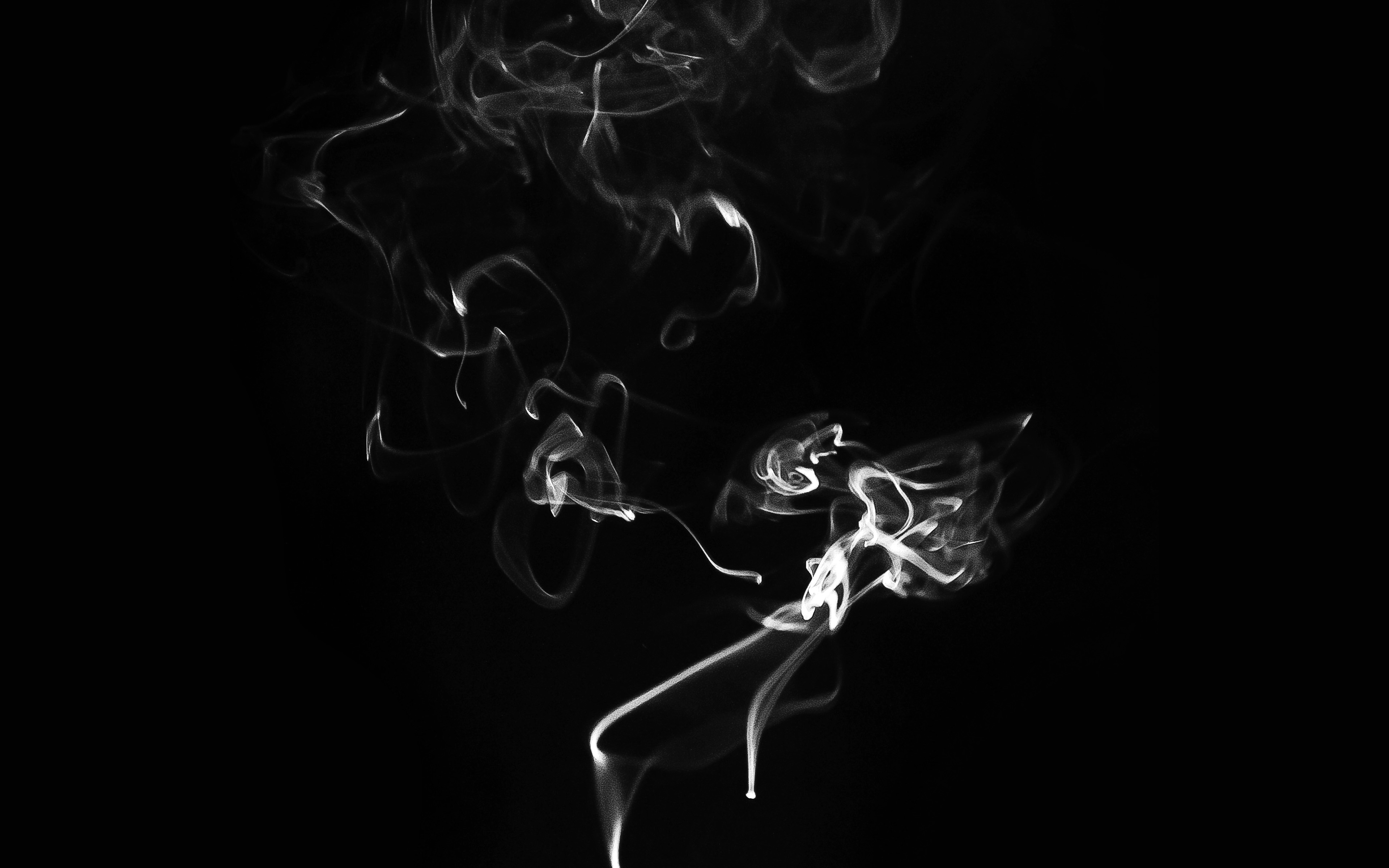 Smoke Bw Dark Minimal Black