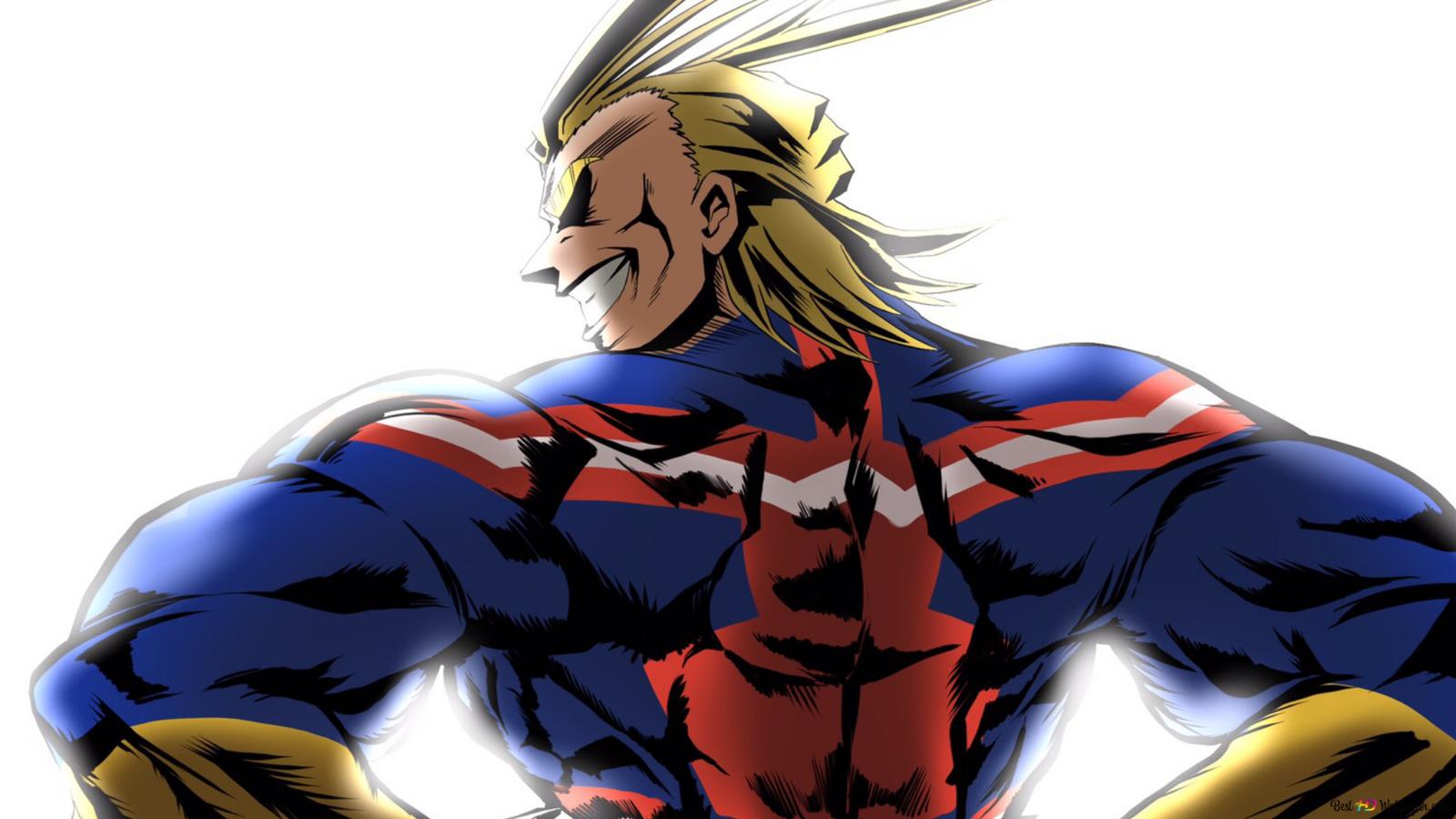 All Might Hero Pose HD wallpaper download