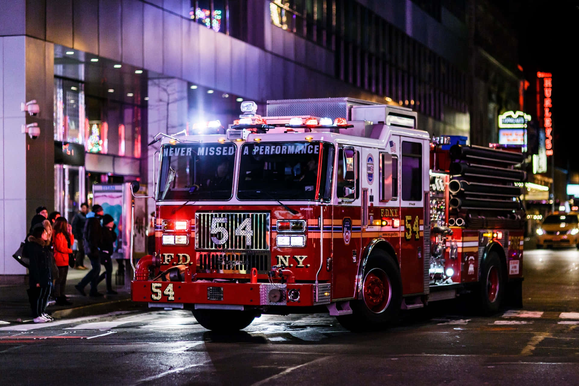 Fire Truck Wallpaper