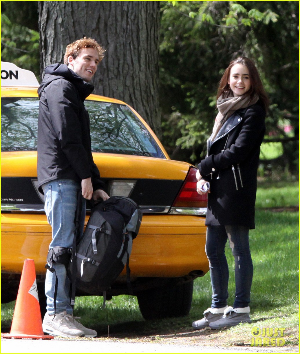 Lily Collins & Sam Claflin Film 'Love, Rosie' in Toronto!: Photo 2870168. Lily Collins, Love Rosie, Sam Claflin Photo. Just Jared: Entertainment News