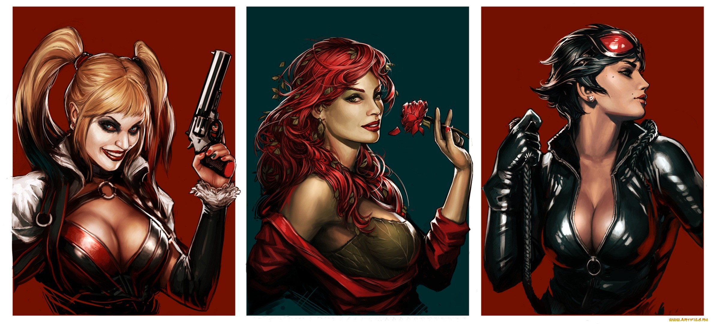 Harley Quinn, Poison Ivy 4k Gallery HD Wallpaper