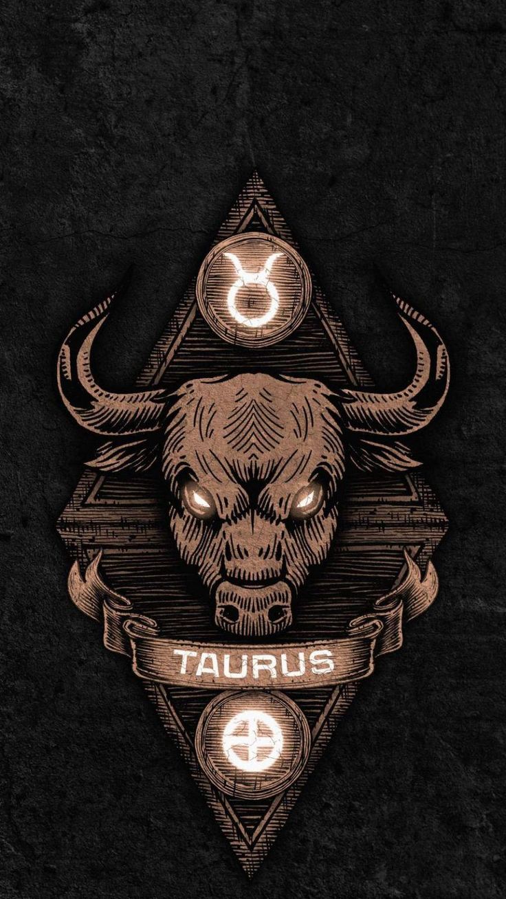 Taurus Wallpaper. Taurus wallpaper, Taurus art, Taurus tattoos