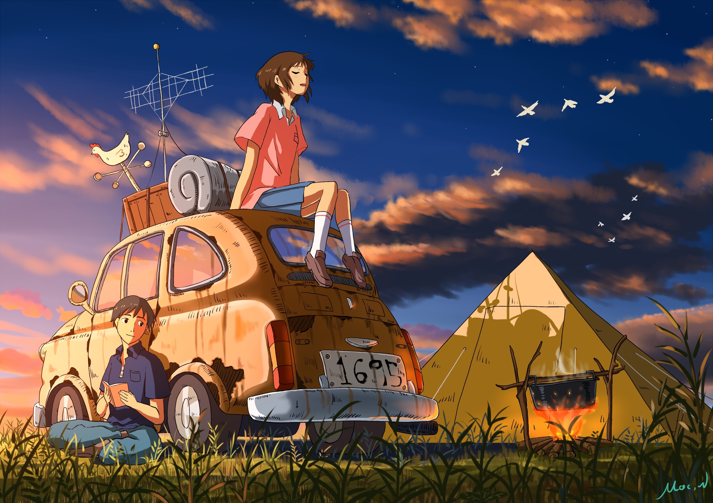 Camping Desktop Wallpaper