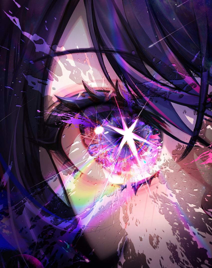 hoshino ai (oshi no ko) drawn by 58_(opal_00_58)