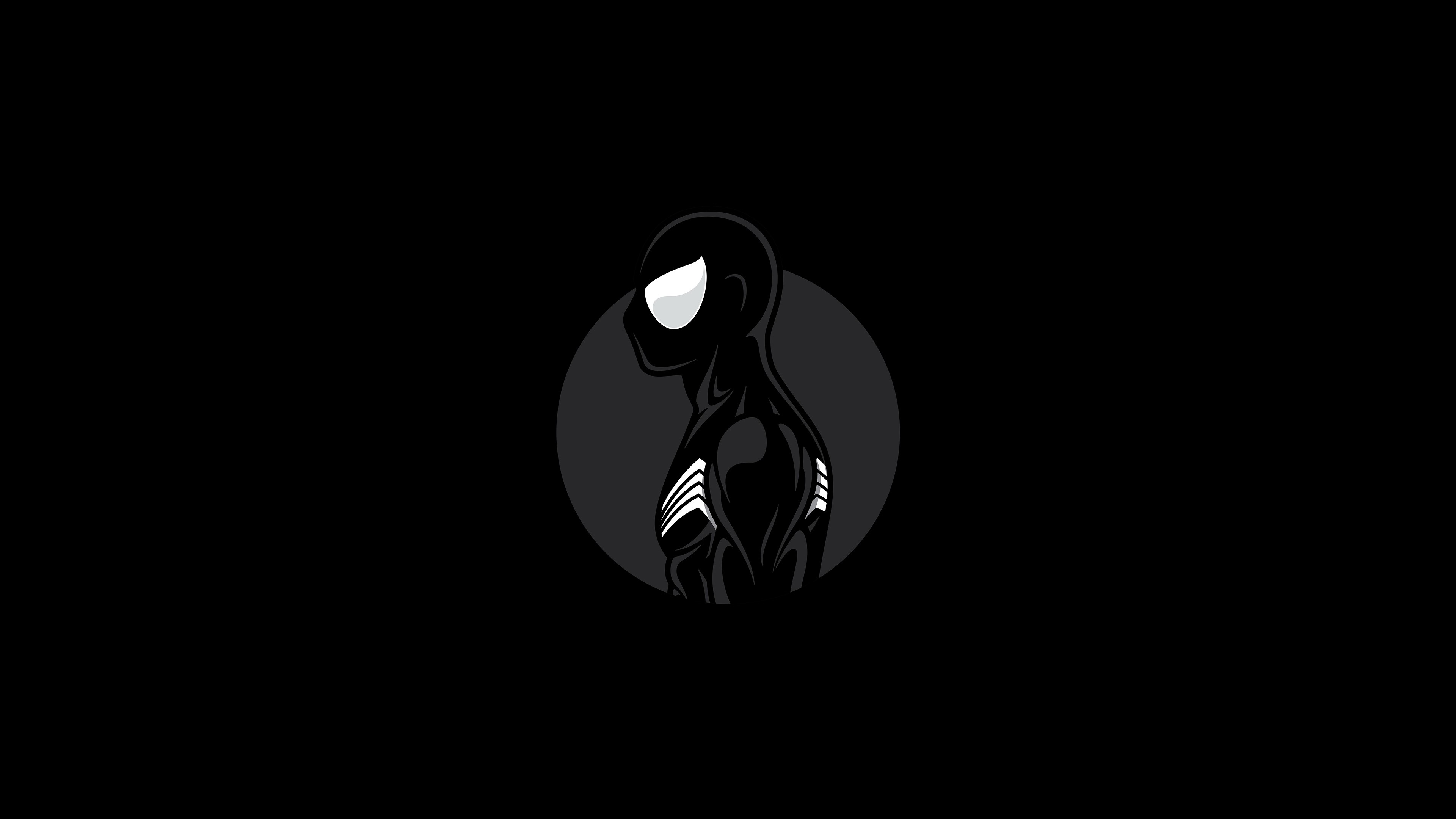 Wallpaper / spiderman, superheroes, artist, artwork, digital art, hd, 4k, minimalist, minimalism, black free download