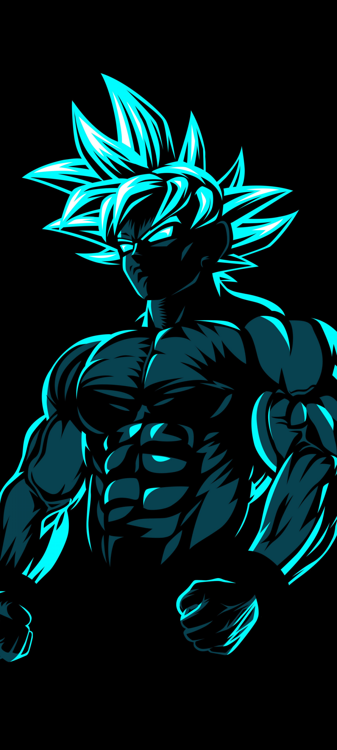 Goku Wallpaper 4K, Beast Mode, AMOLED