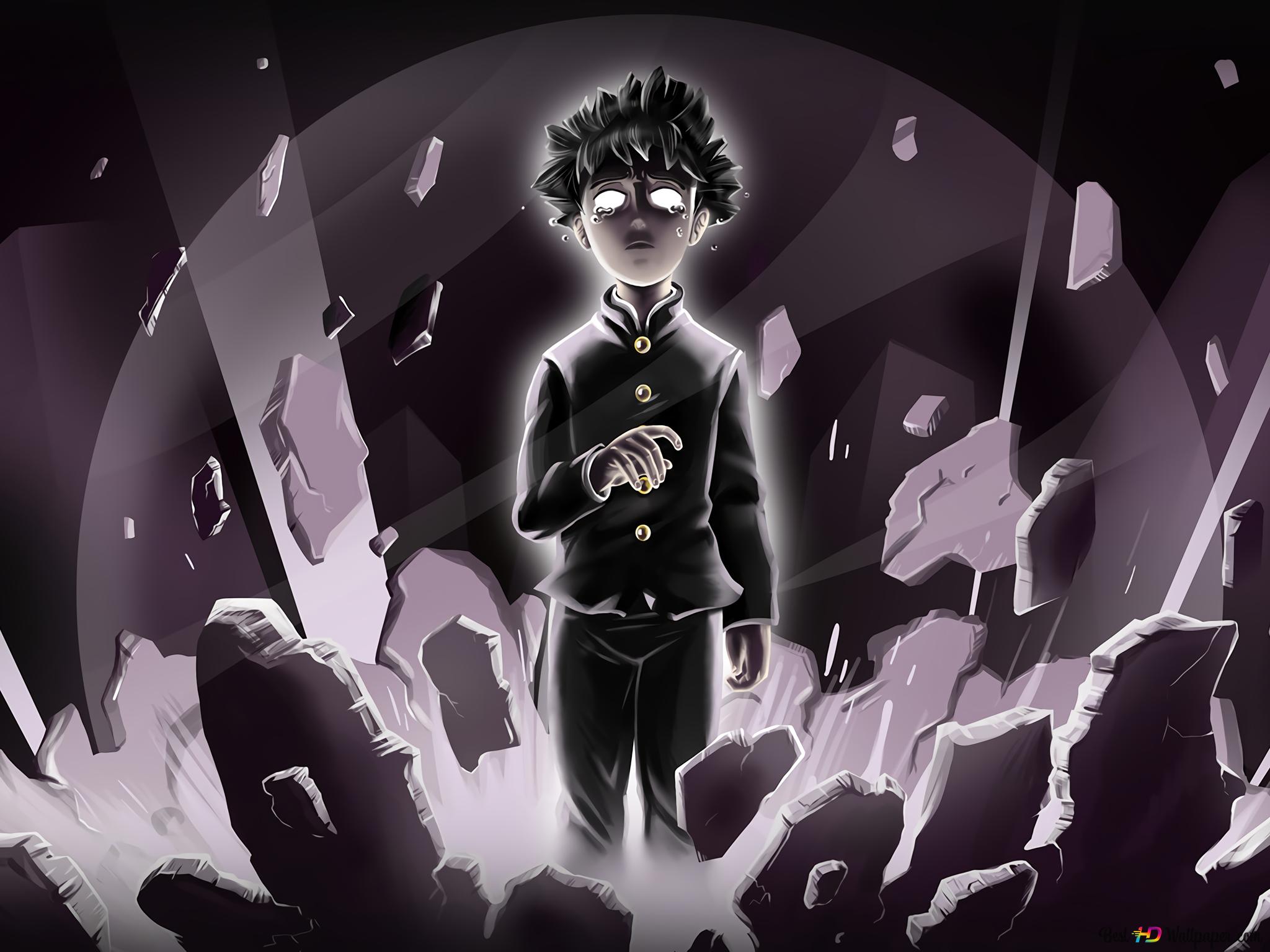 Mob Psycho 100 4K wallpaper download