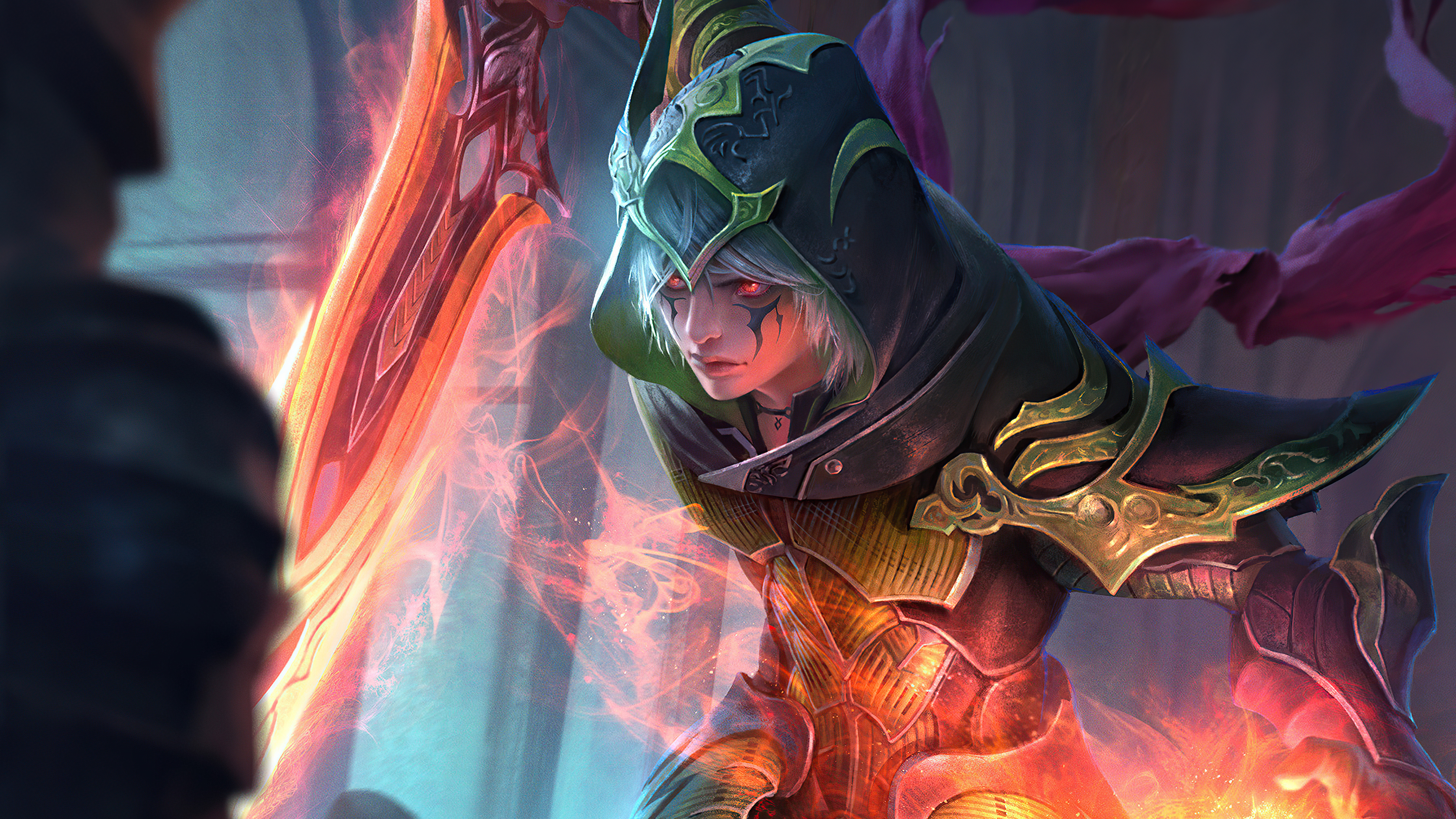 Wallpaper 4k Dark Swordman Final Fantasy Mobius 4k Wallpaper