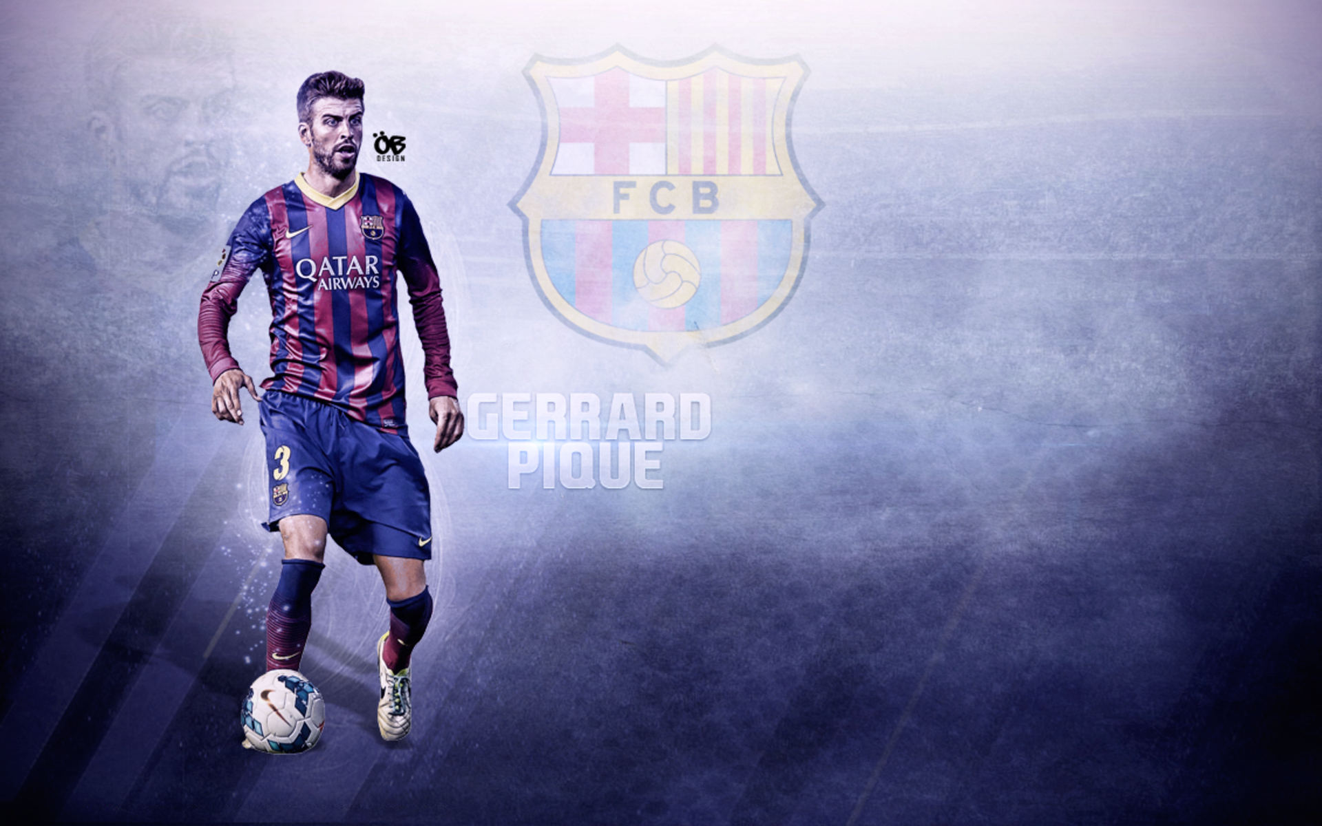 Sports Gerard Piqué HD Wallpaper