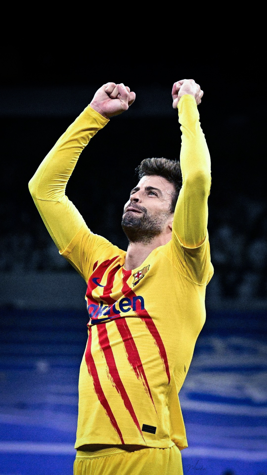 Wallpaper / Sports Gerard Piqué Phone Wallpaper, FC Barcelona, 1080x1920 free download