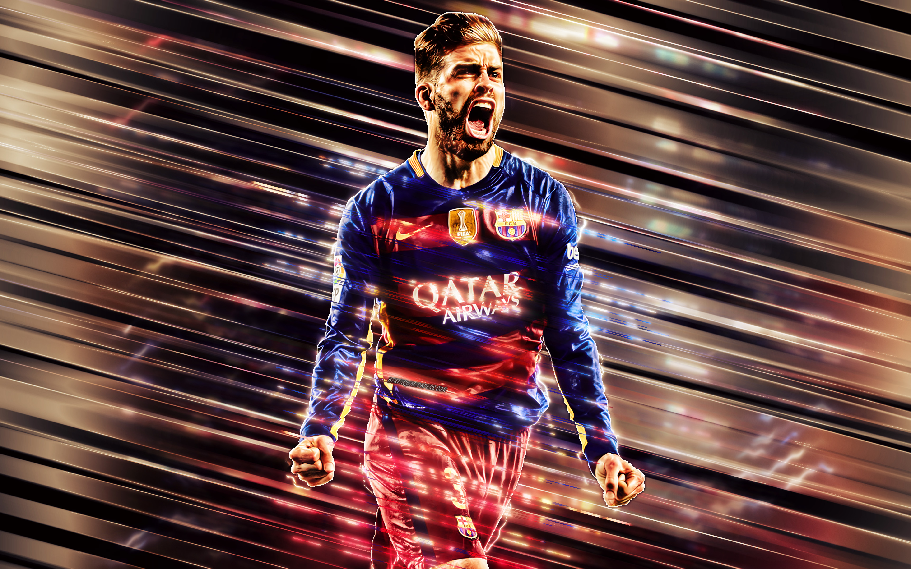 Sports Gerard Piqué 4k Ultra HD Wallpaper