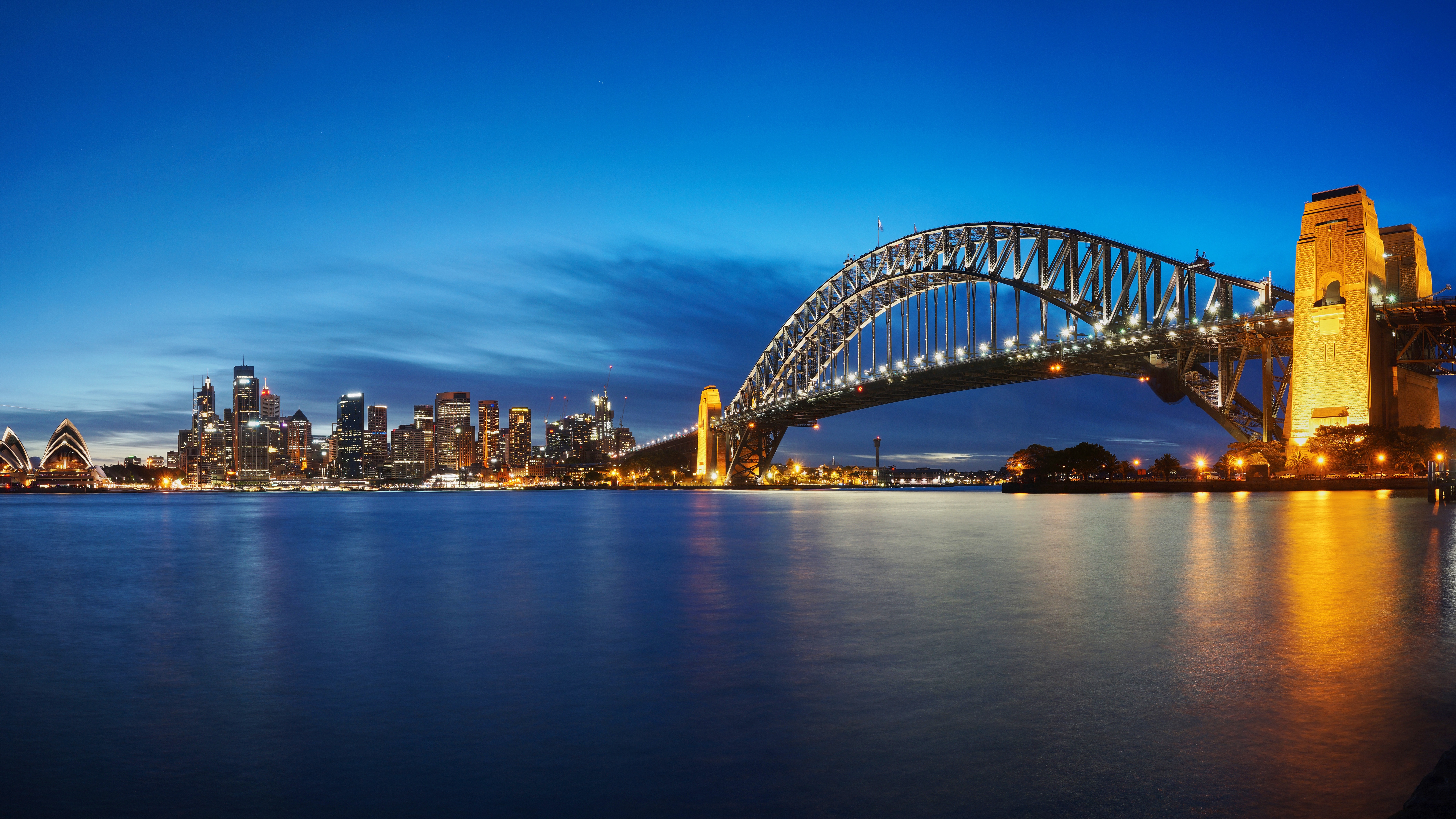 Sydney Harbour Bridge Wallpaper 4K, Opera House, Australia