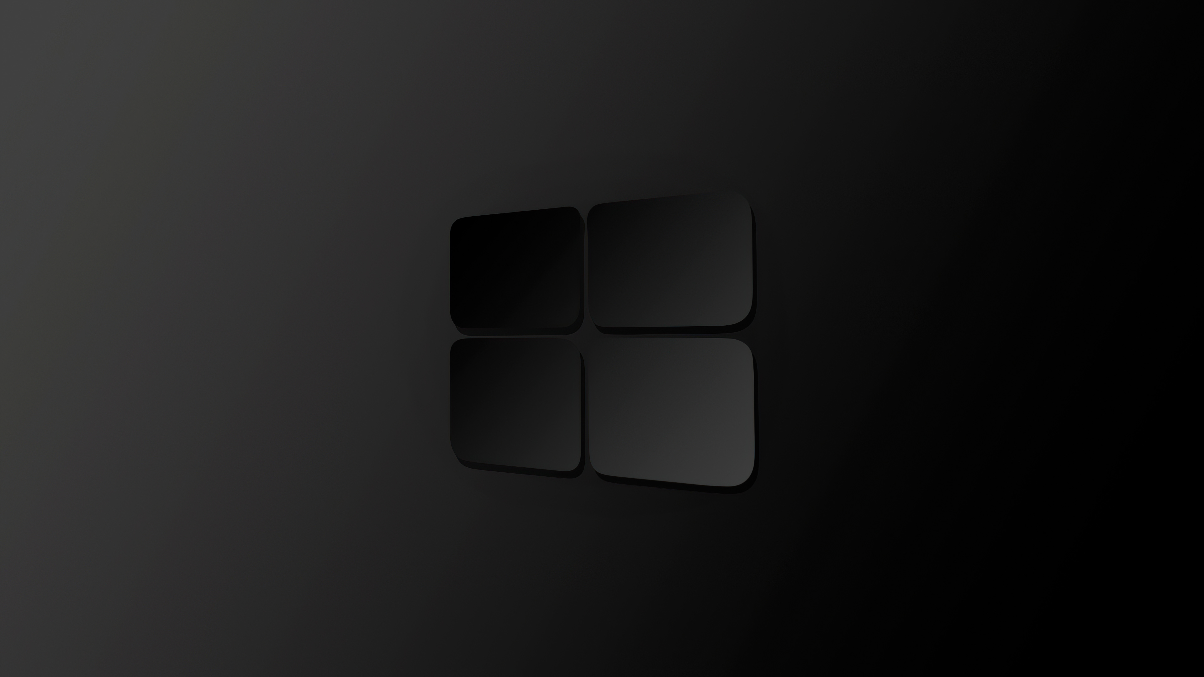 windows windows, computer, hd, 4k, logo, dark, black, minimalism, minimalist Gallery HD Wallpaper