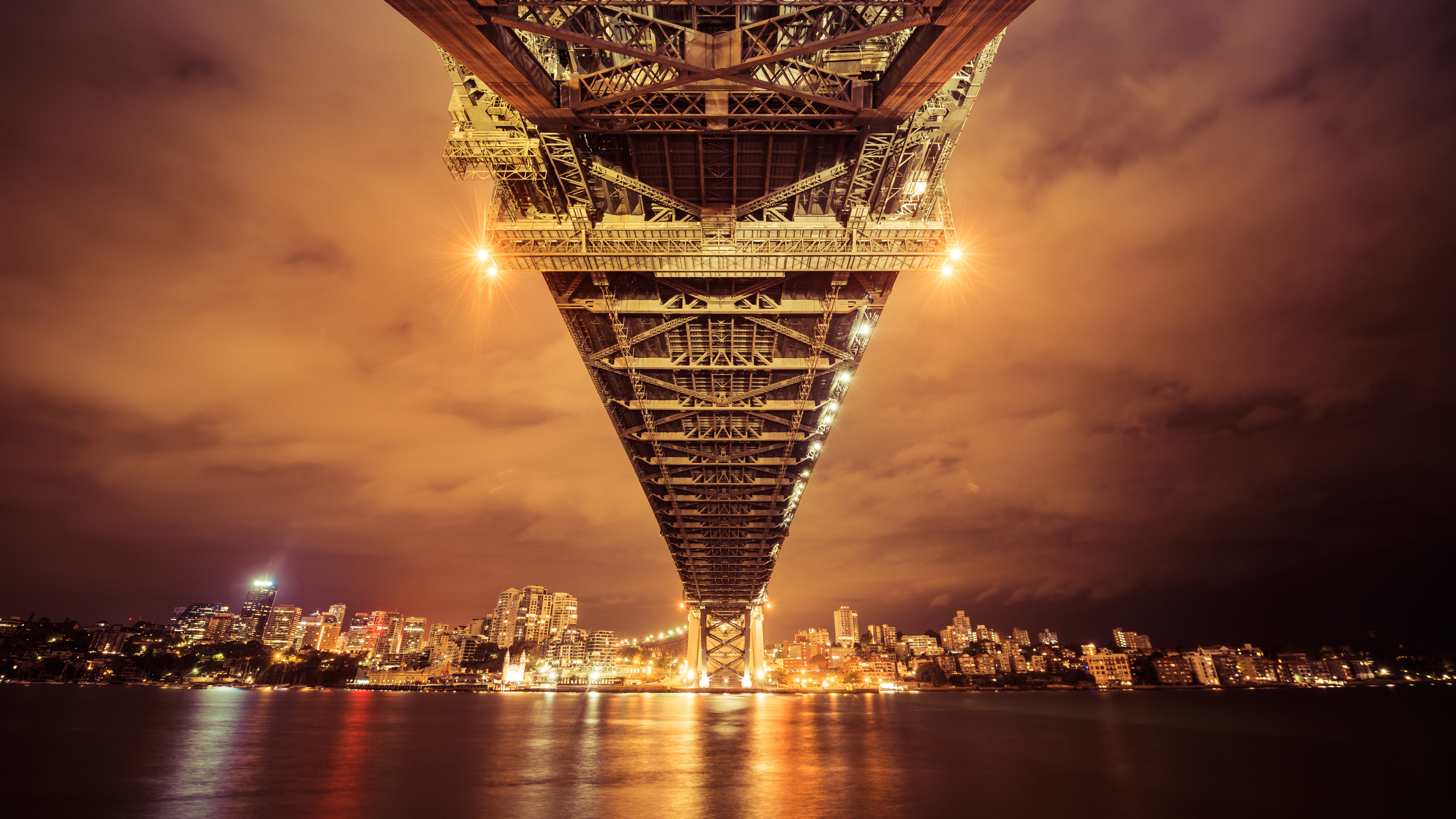 Sydney Harbour Bridge Wallpaper 4K, Australia, Cityscape