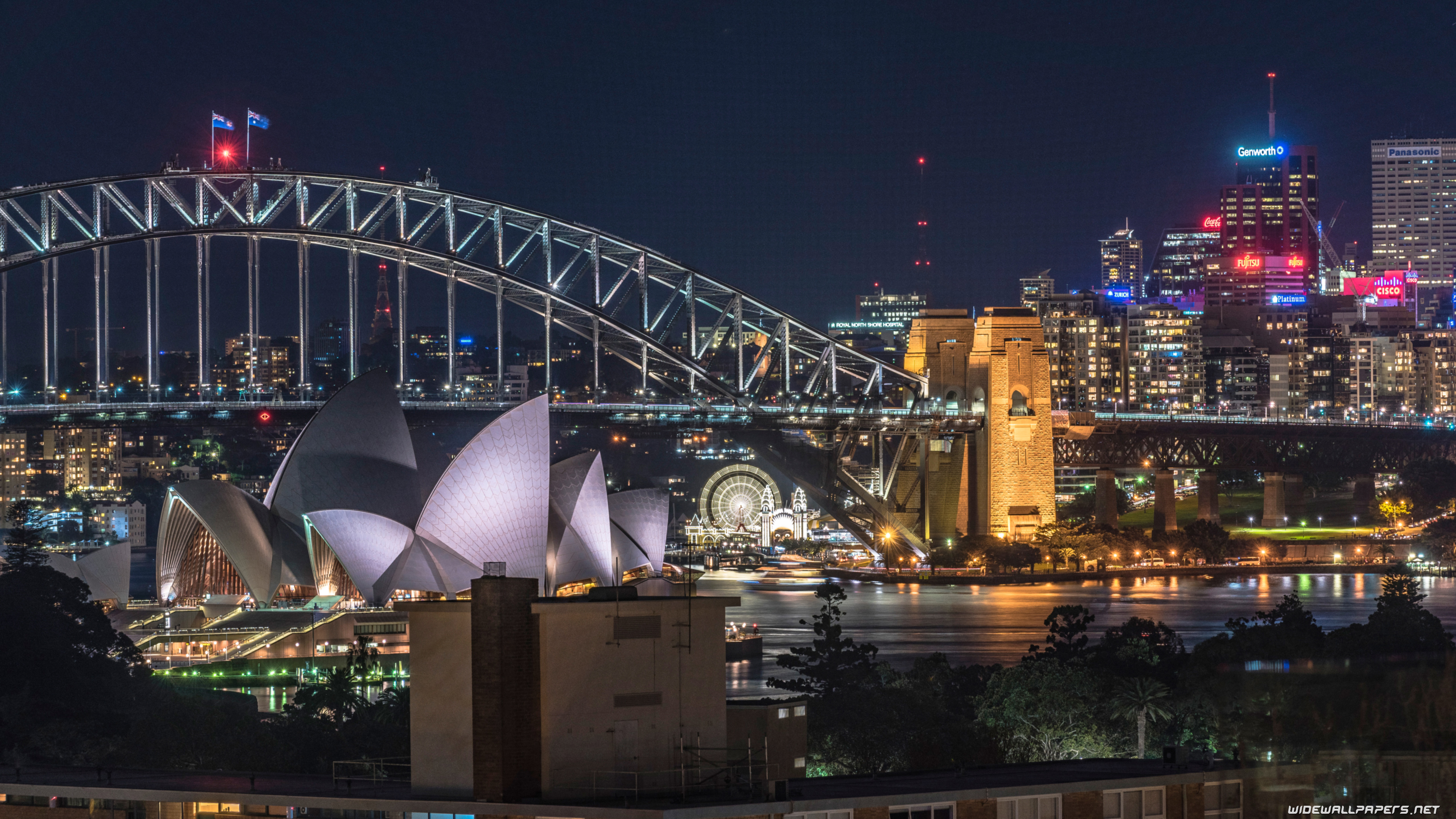 Sydney city desktop wallpaper 4K Ultra HD