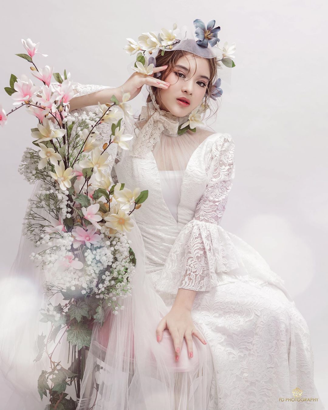 Potret Anggun Tiara Andini dalam Balutan Gaun Cantik, Bikin Melting!