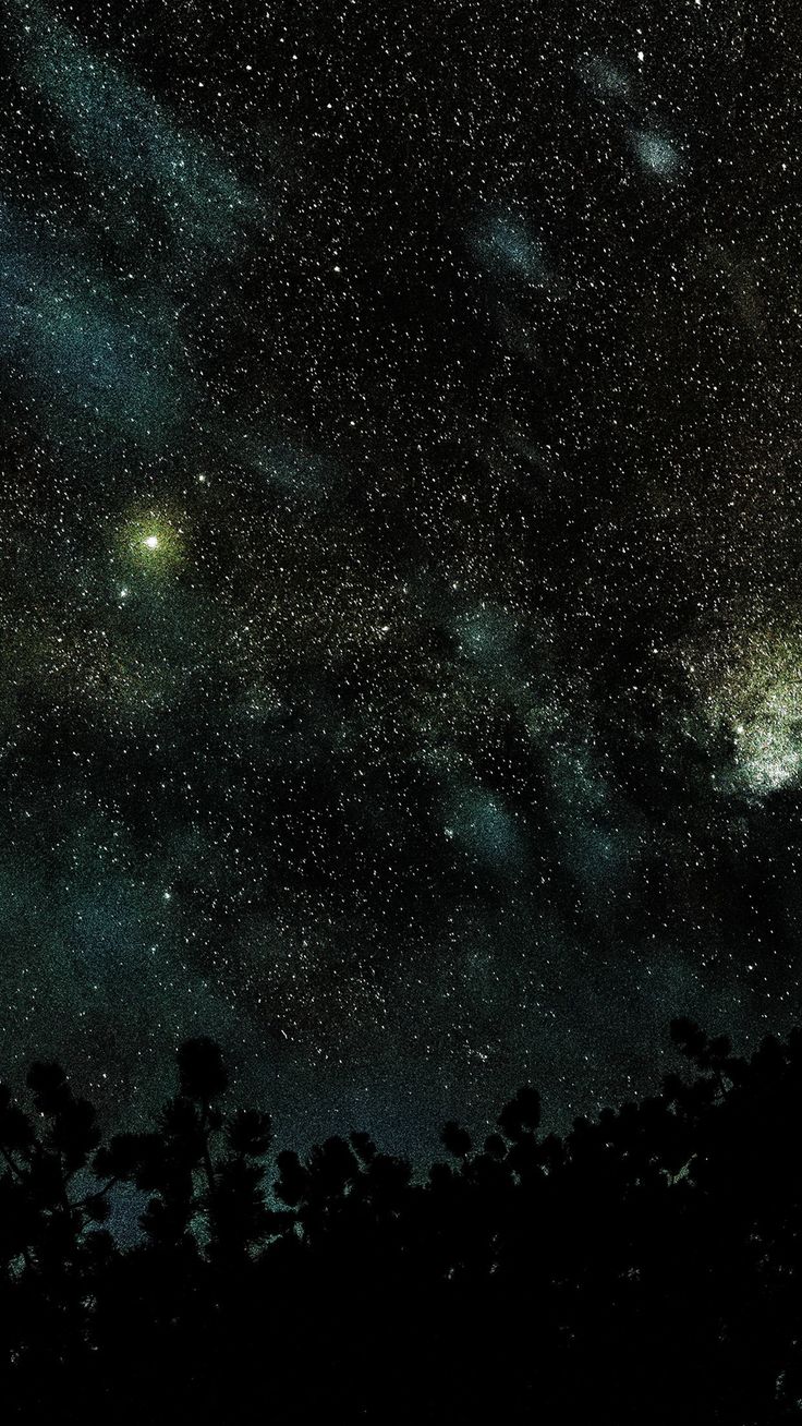 Space Star Night Sky Fall Nature Wood