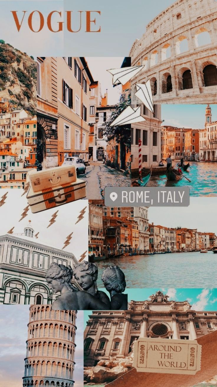 italy wallpaper. Travel collage, Travel photography, iPhone wallpaper tumblr aesthetic