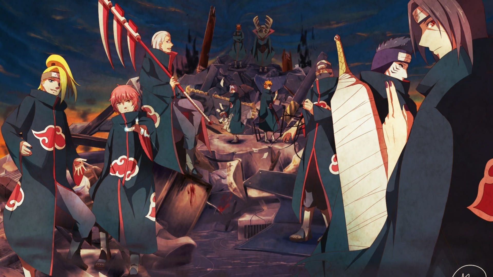 Akatsuki HD Wallpaper Ultra HD Akatsuki Background Download