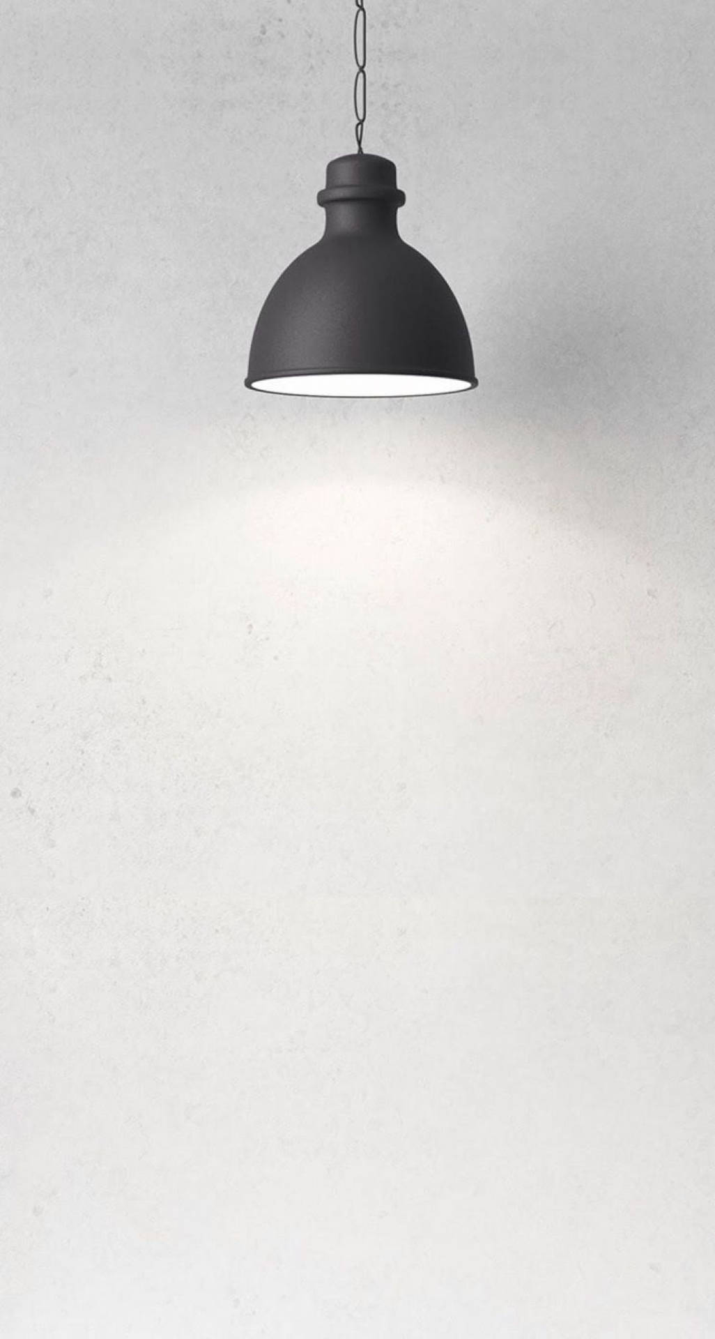 Download Cool iPhone White Ceiling Lamp Wallpaper