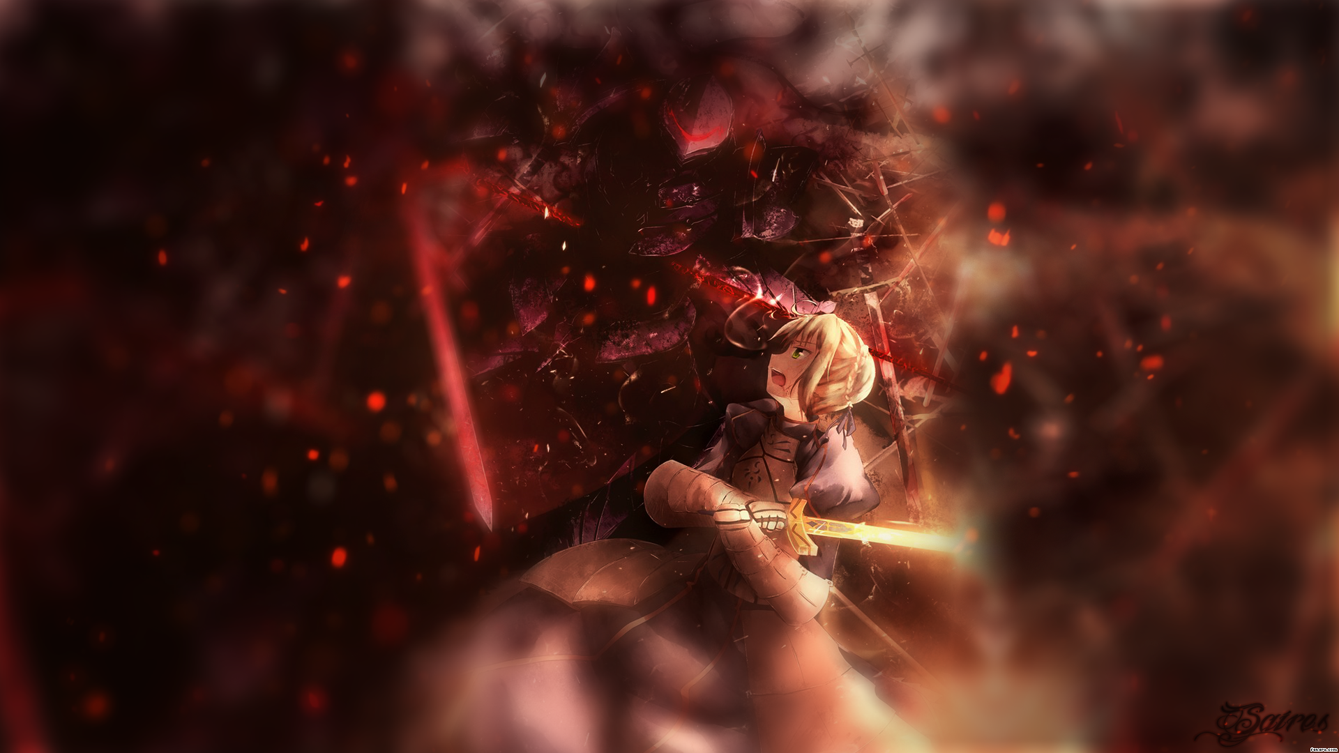 Fate Zero Vs Berserker. Fate Zero, Fate, Wallpaper