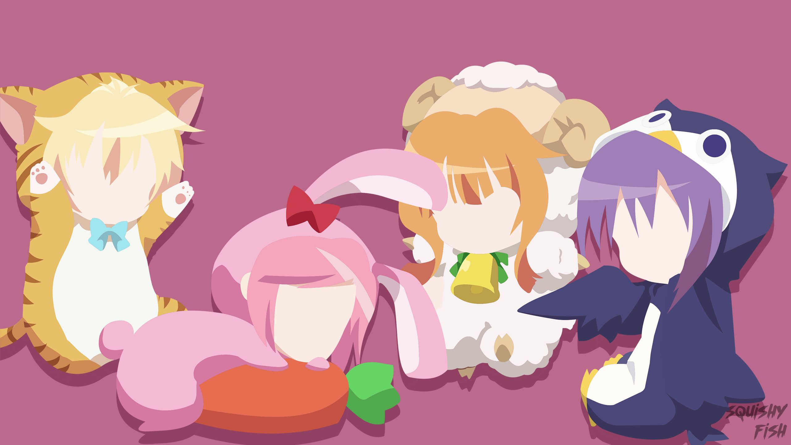 HD desktop wallpaper: Anime, Gj Club, Shion Sumeragi, Mao Amatsuka, Megumi Amatsuka, Kirara Bernstein download free picture
