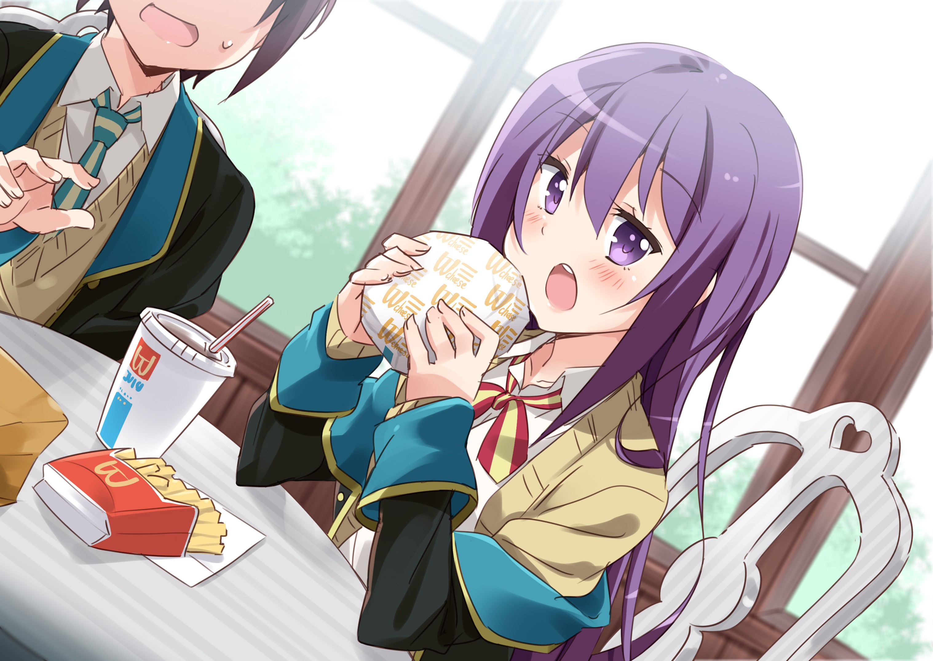 GJ Bu Anime Girls Shion Sumeragi Wallpaper:3035x2149