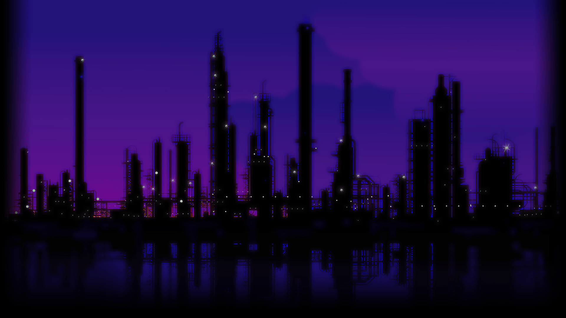 Dark Purple Desktop Wallpaper