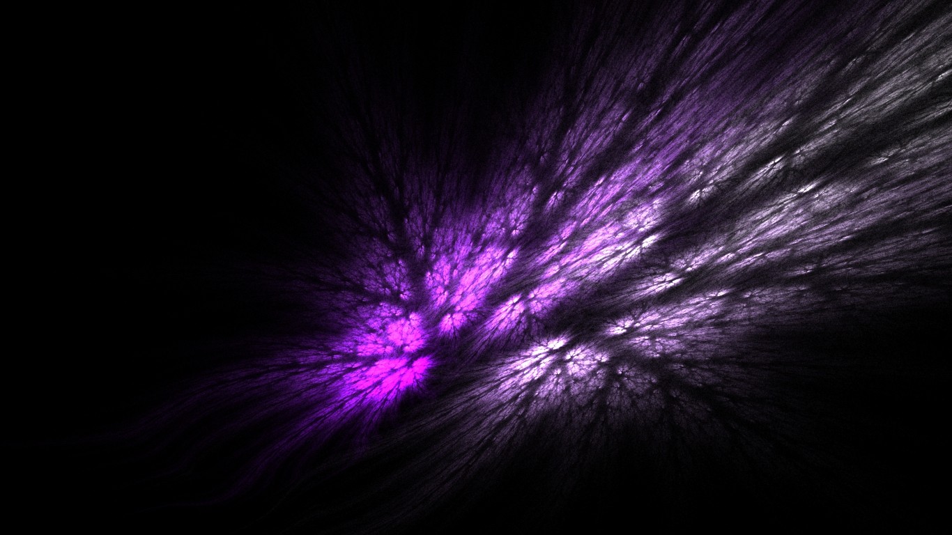 Wallpaper, Japan, black, night, abstract, space, sky, shadow, purple, violet, magenta, light, darkness, 1366x768 px, computer wallpaper, atmosphere of earth, fractal art, close up, macro photography, phenomenon 1366x768