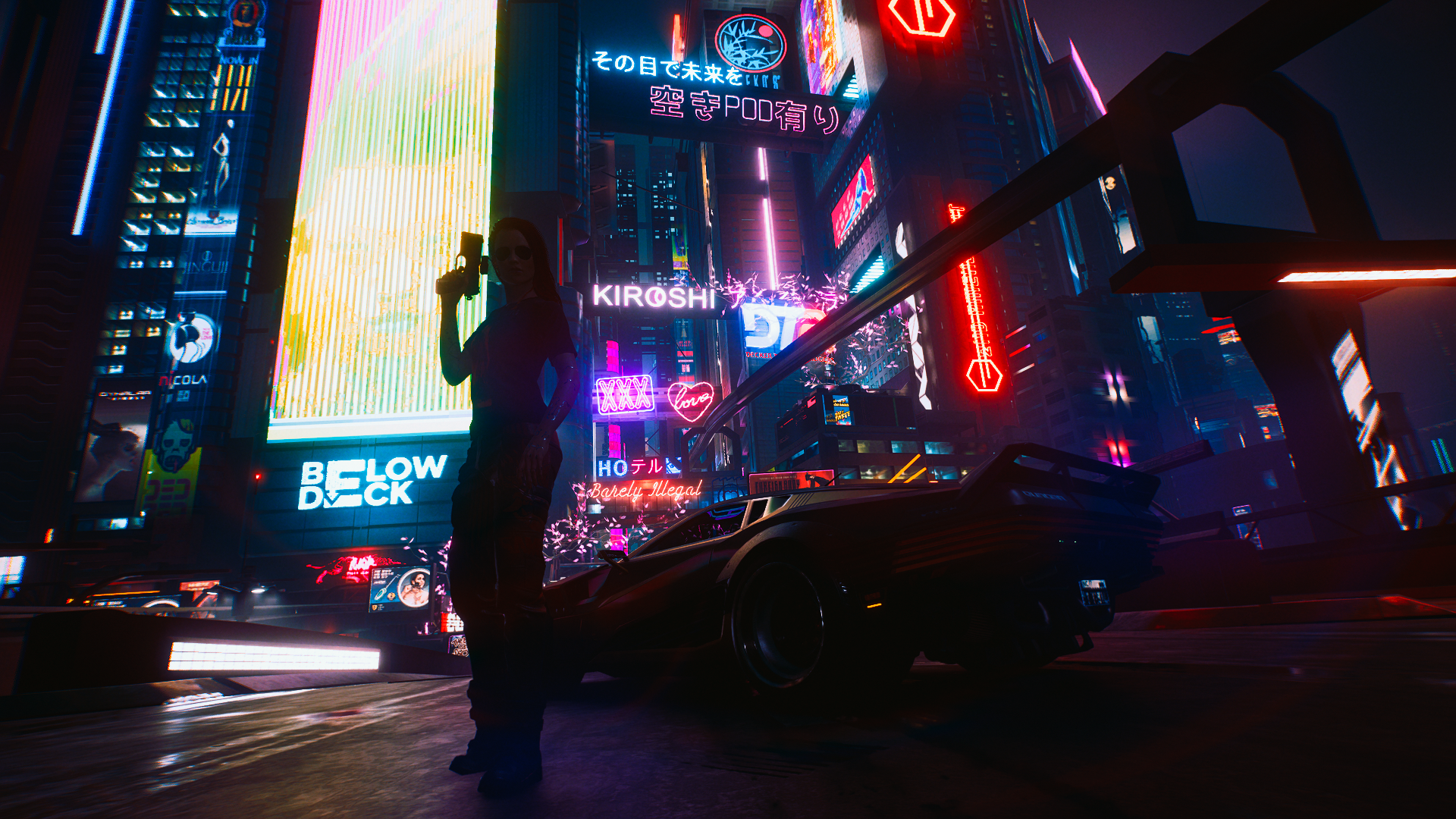 Wallpaper, Cyberpunk 2077, cyberpunk, video games, PC gaming 1920x1080