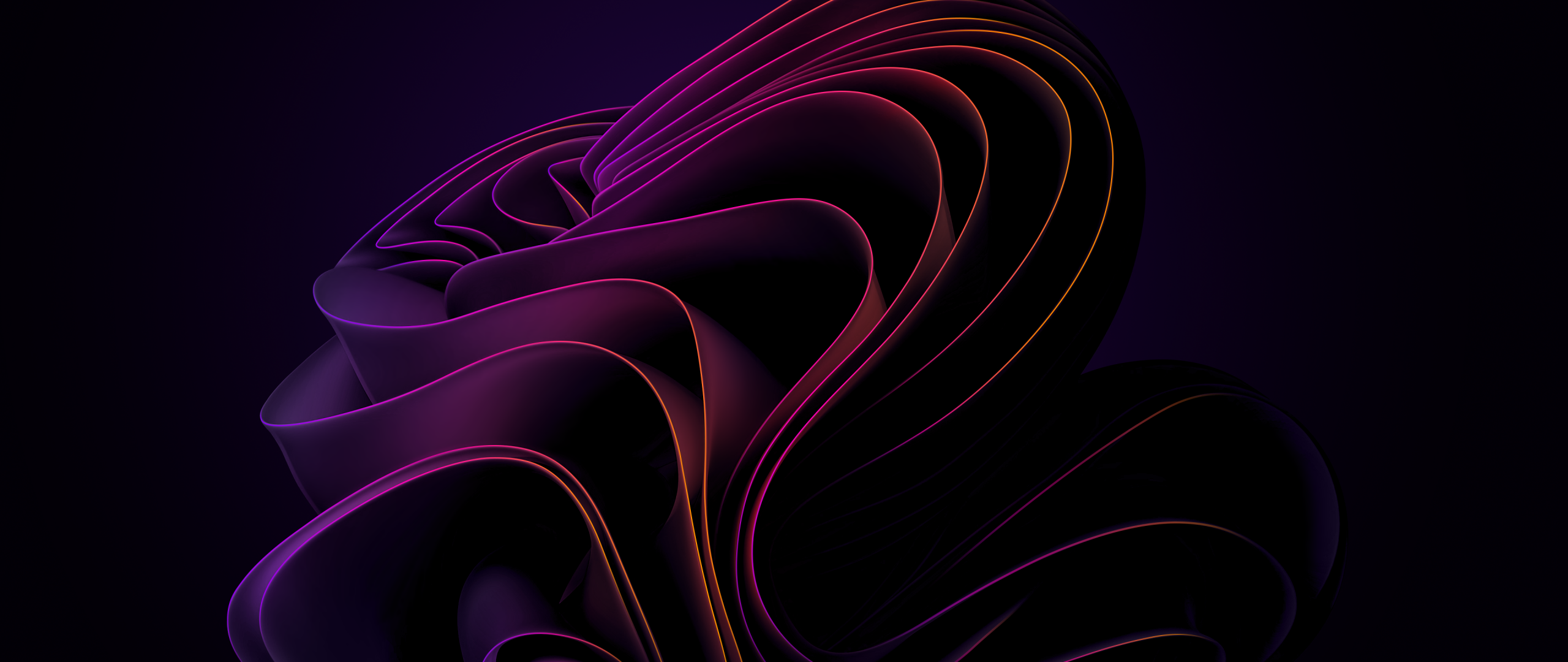 Outrun Wallpaper 4K, Neon, Dark background, Purple