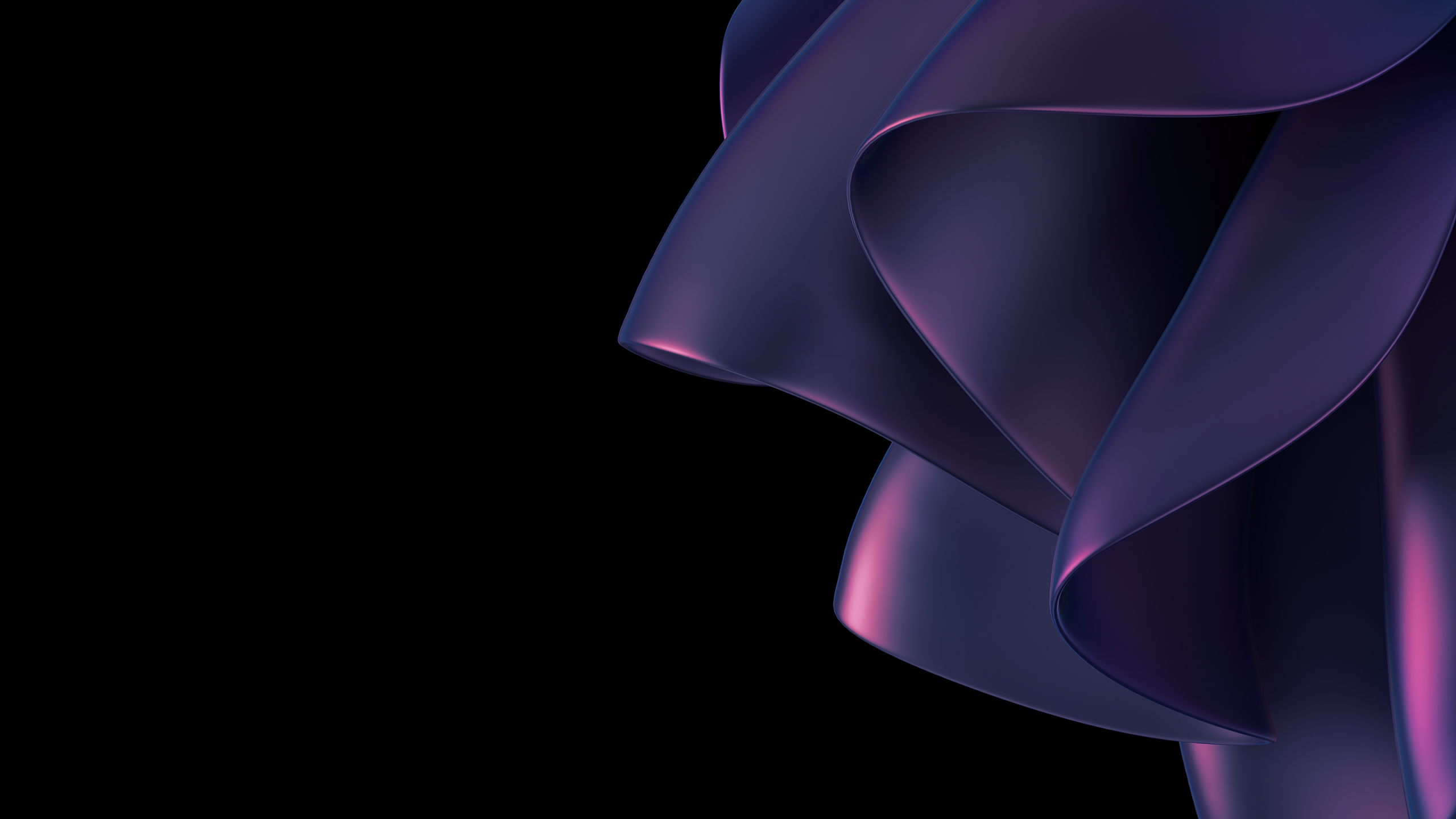 Oppo Find N Wallpaper 4K, Purple, Black background, AMOLED
