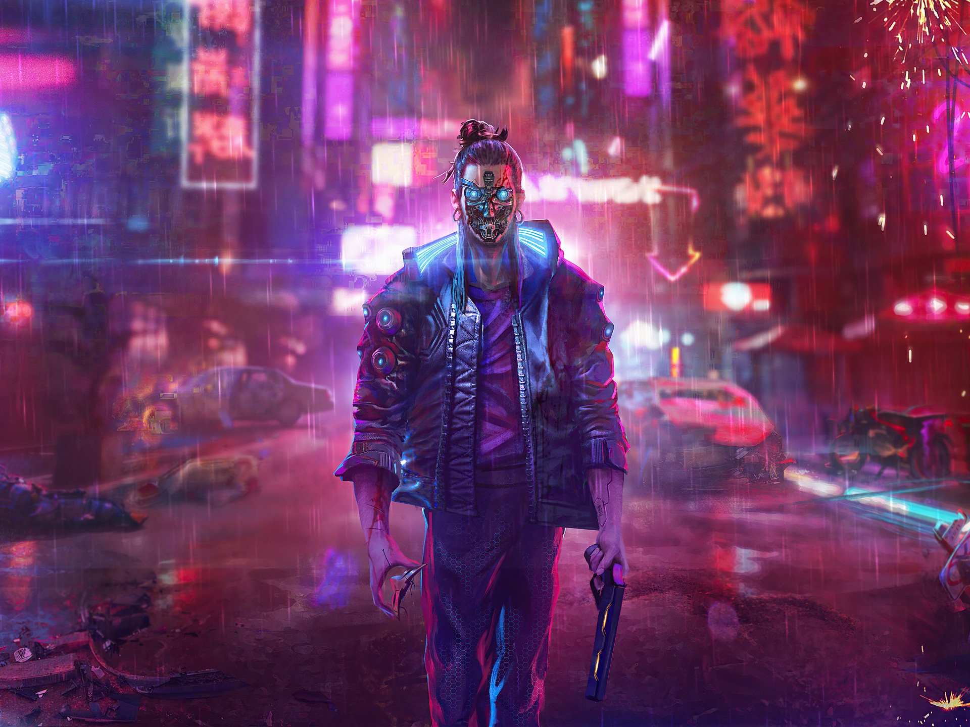 Wallpaper 4k Your Night City Cyberpunk 2077 Illustration 4k Wallpaper