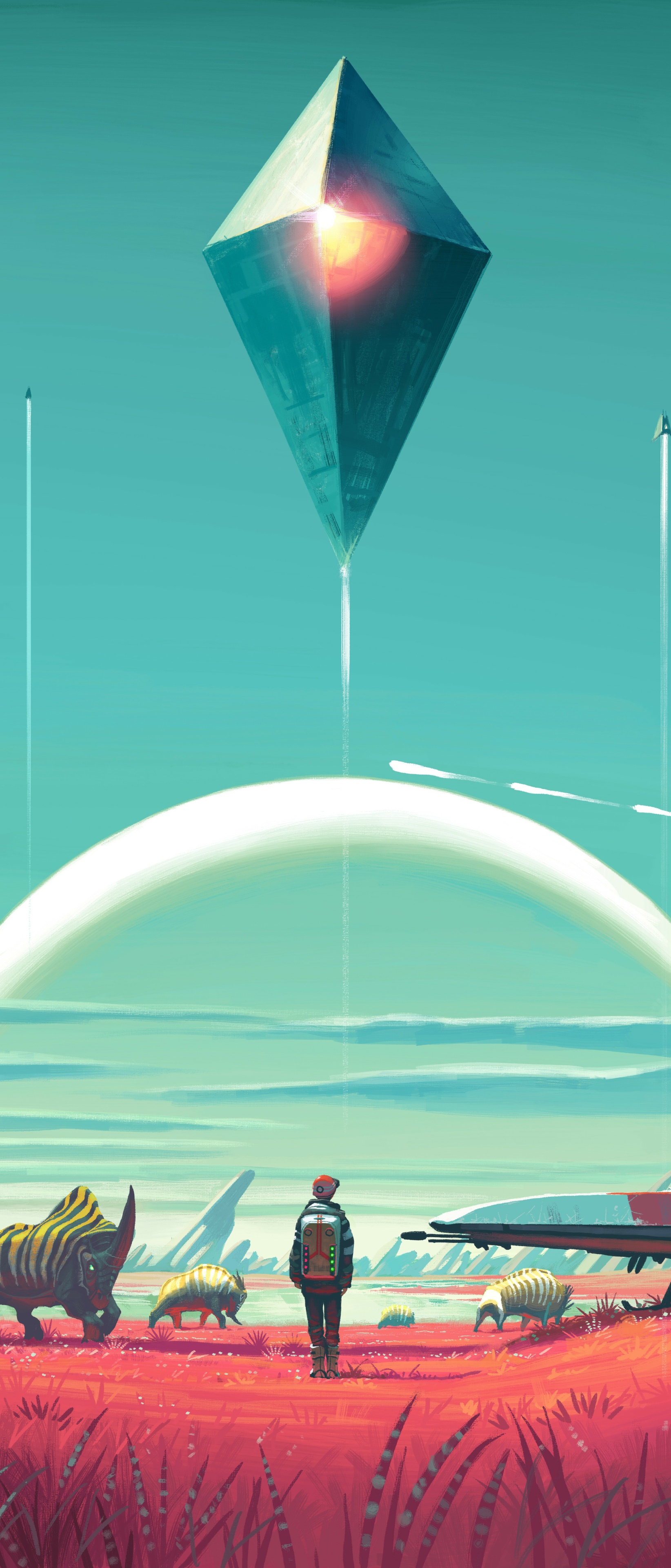 Wallpaper / Video Game No Mans Sky Phone Wallpaper, , 1644x3840 free download