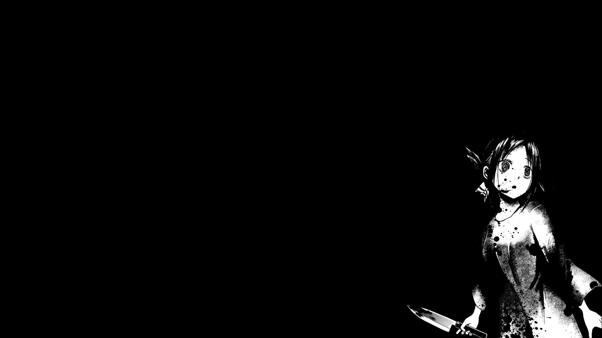 Wallpaper Black And White Anime. Anime wallpaper 1920x1080, Anime wallpaper, Black wallpaper