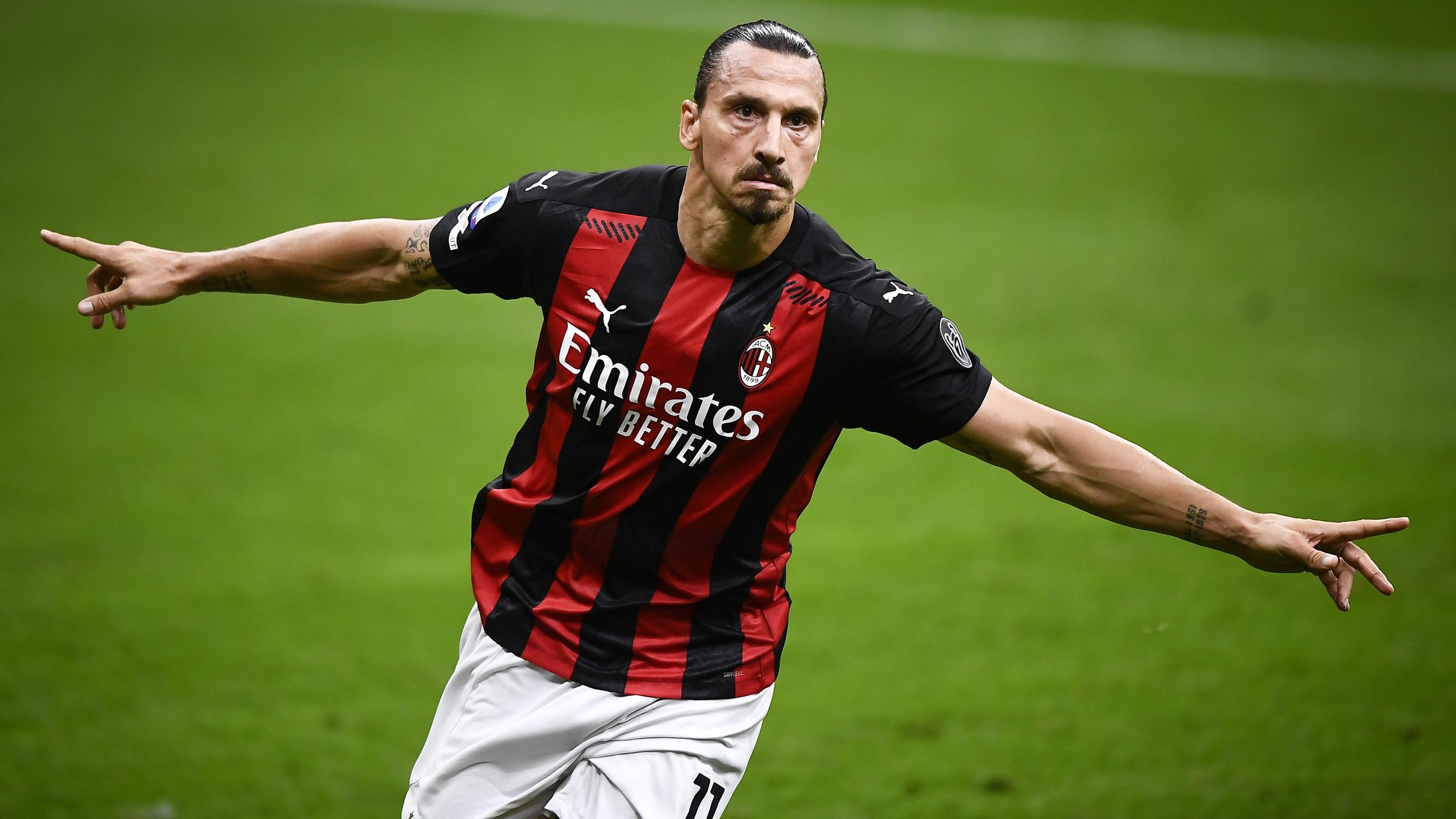 Zlatan Ibrahimovic says he is 'like Benjamin Button' after scoring twice for AC Milan in Serie A