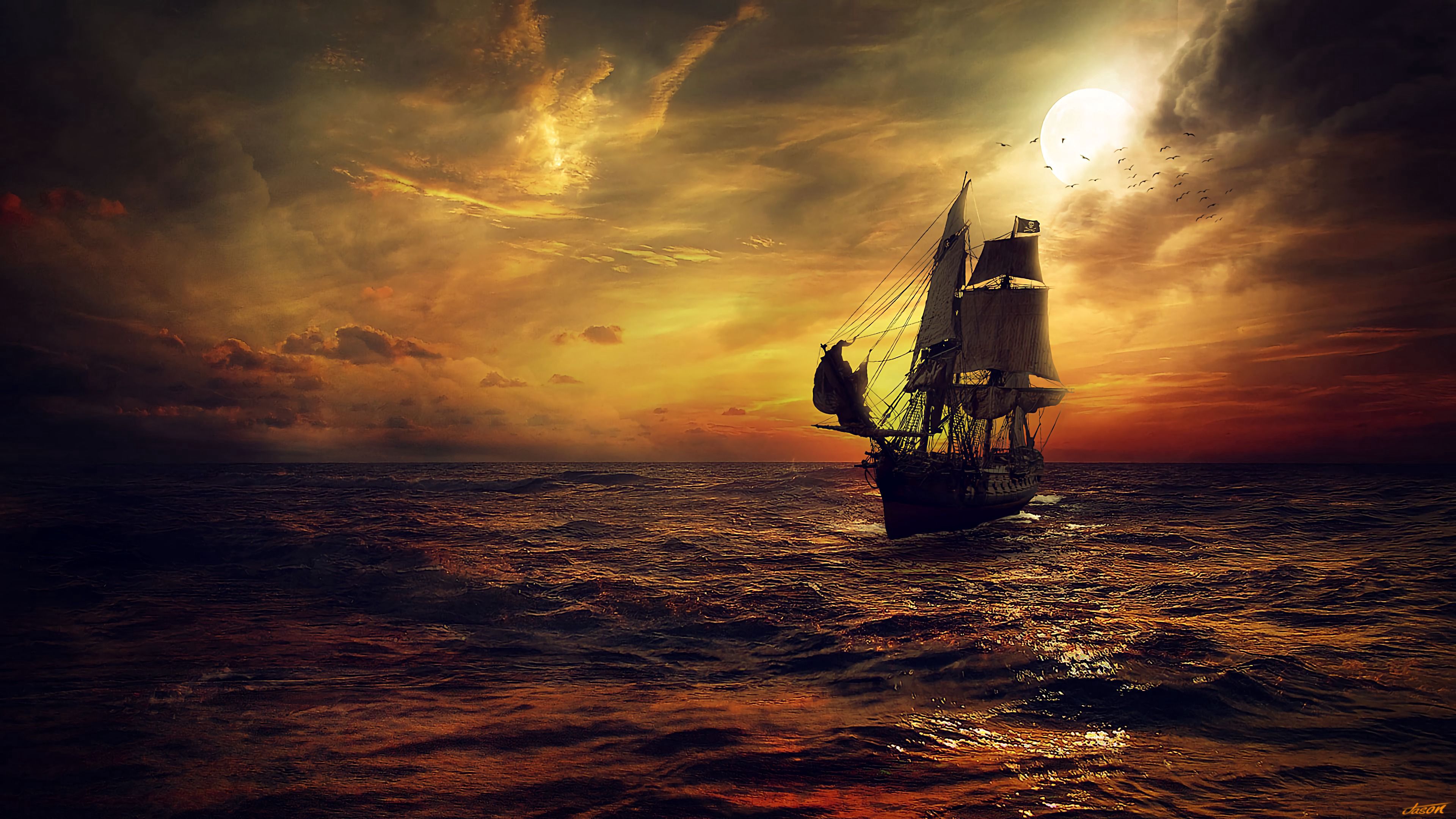 sails 1080P, 2k, 4k Full HD Wallpaper, Background Free Download