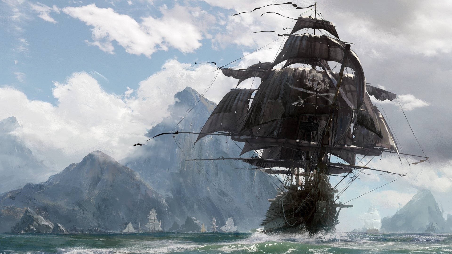 Pirate Ship Wallpaper