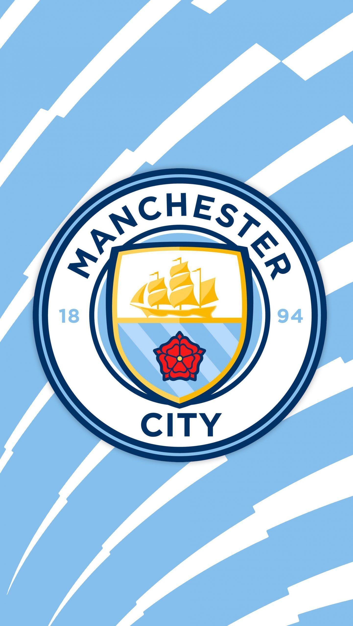 Manchester City Logo Wallpaper HD 4K