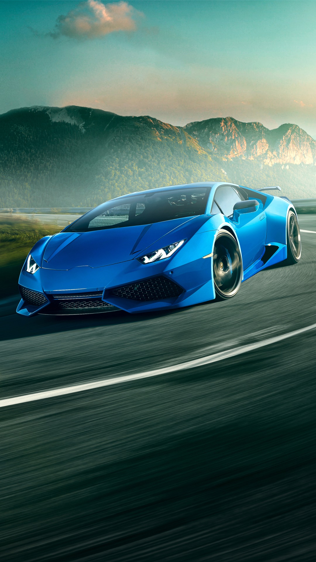 Lamborghini Huracán phone wallpaper 1080P, 2k, 4k Full HD Wallpaper, Background Free Download