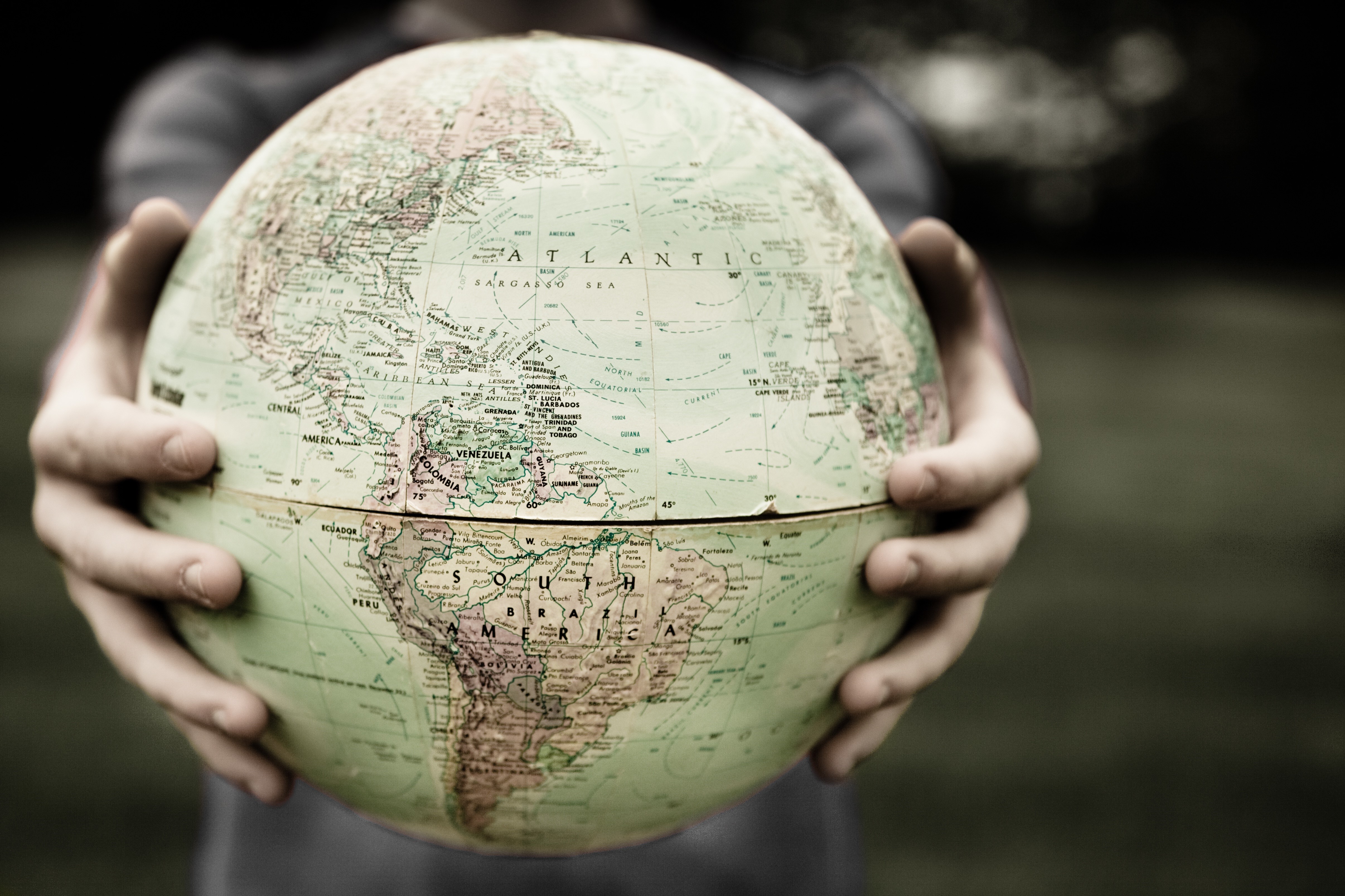 4K, Geography, Hands, Earth, Globe Gallery HD Wallpaper