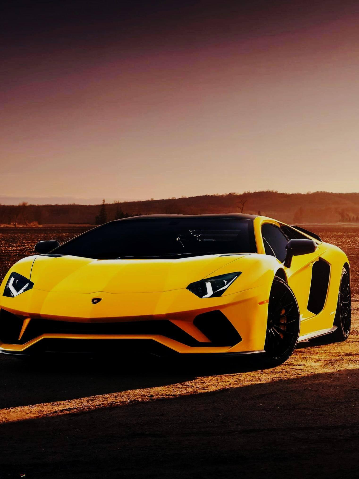 Yellow Car Lamborghini 4k Phone Wallpaper Turkau