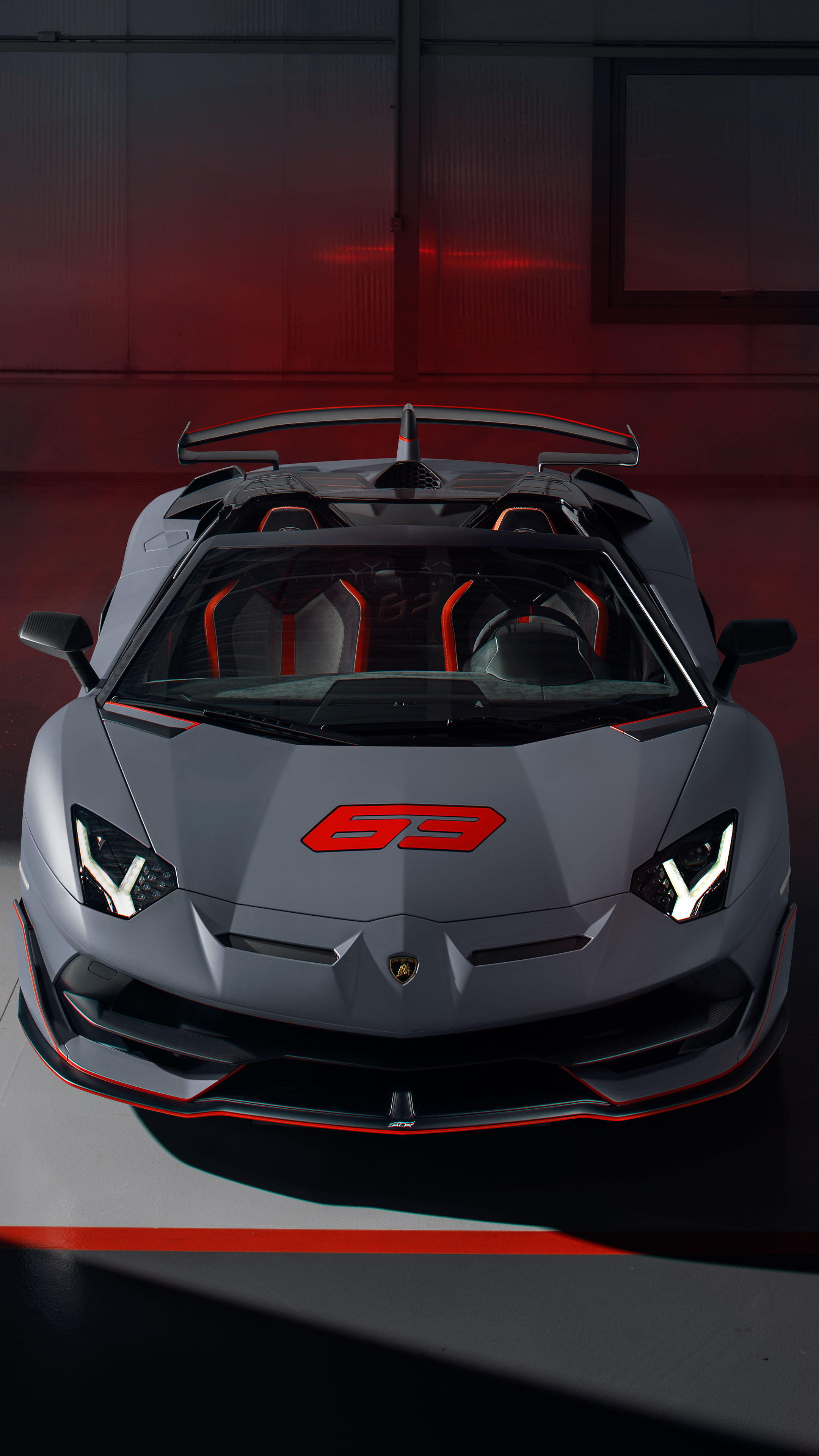Lamborghini Aventador SVJ Mobile Wallpaper