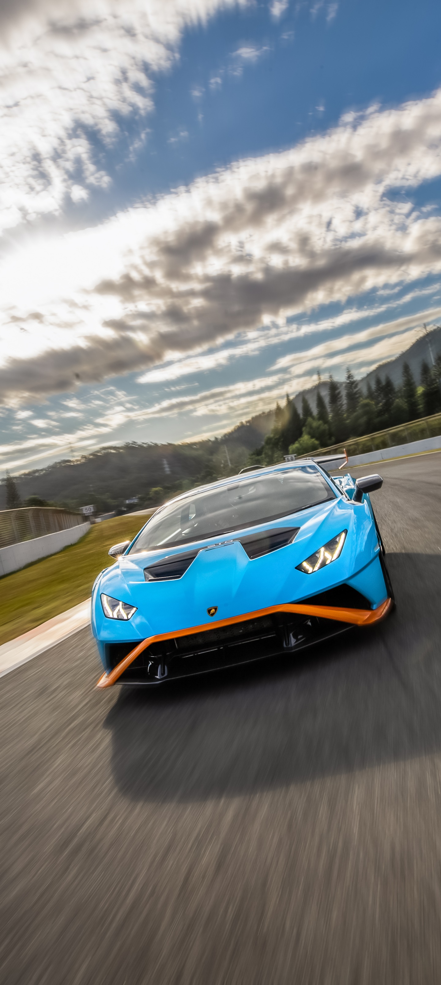 Lamborghini Huracán STO phone wallpaper 1080P, 2k, 4k Full HD Wallpaper, Background Free Download