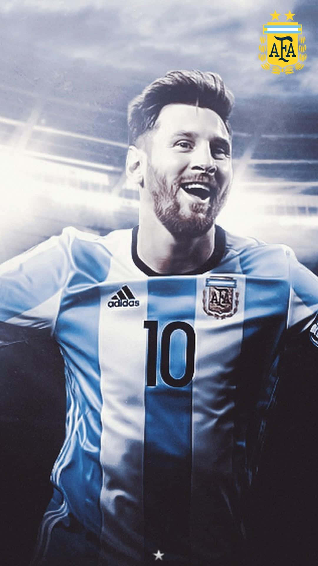 Lionel Messi Wallpaper 4K, Yellow background, Soccer Player