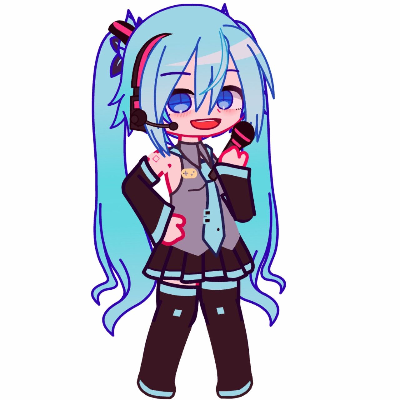 Hatsune Miku Gacha. Character outfits, Club design, Club outfits