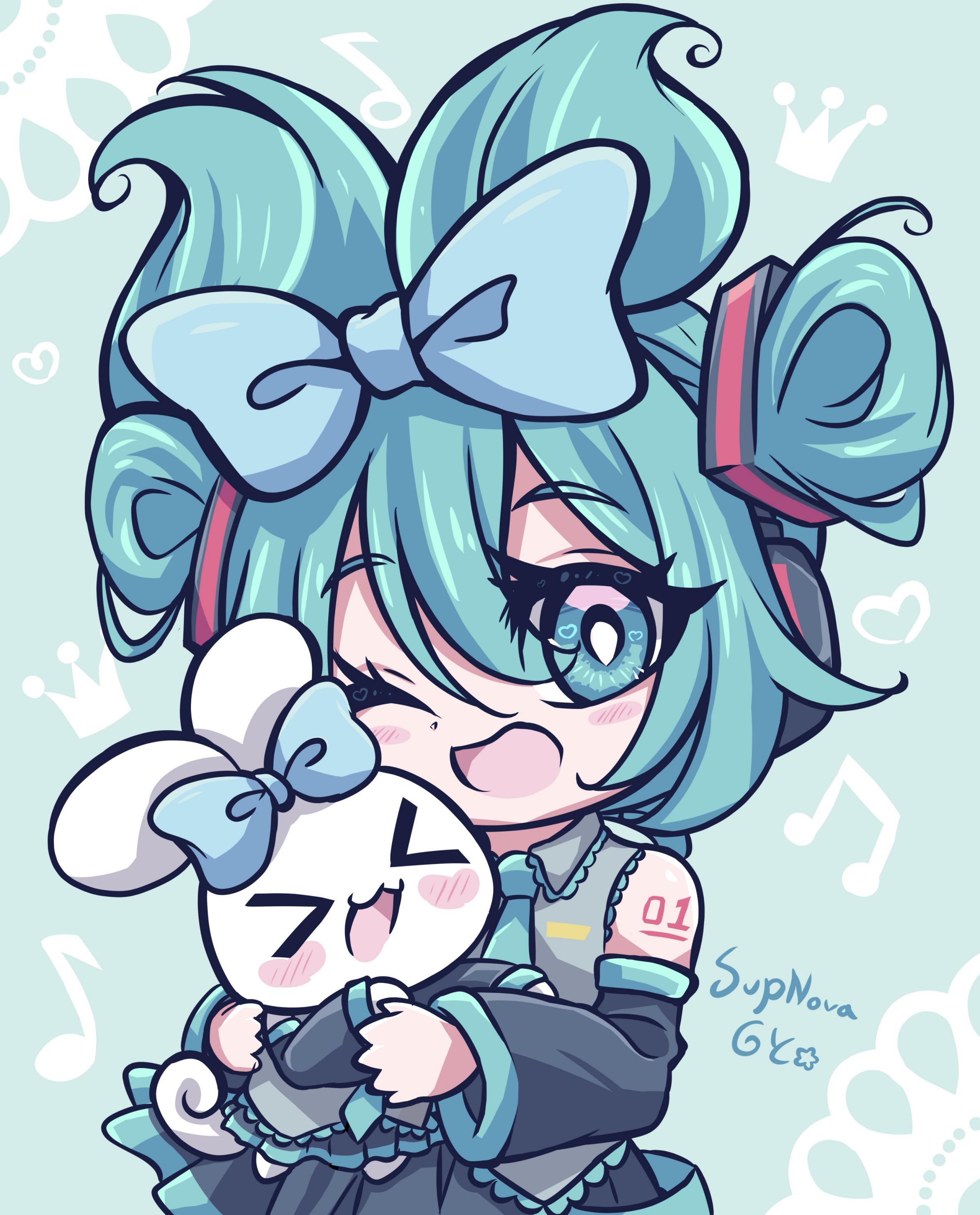 OC Miku x Cinnamoroll doodle