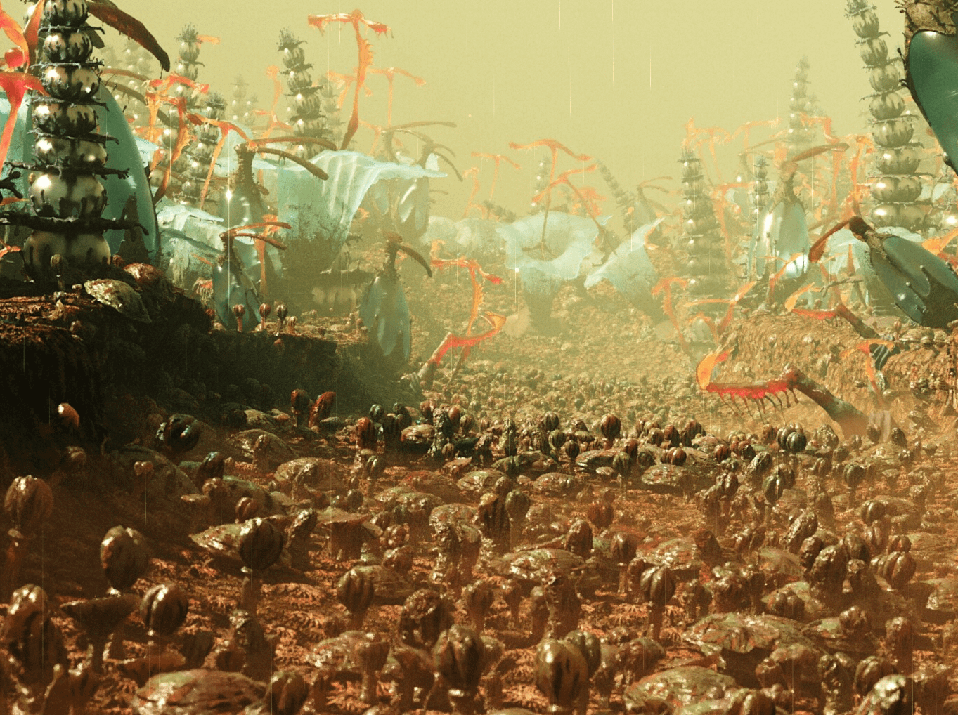Those who have Wallpaper Engine might enjoy this wallpaper with rain and fauna ambiences of one of my fav planets in Star Wars. I edited it with the mentioned software Credits to